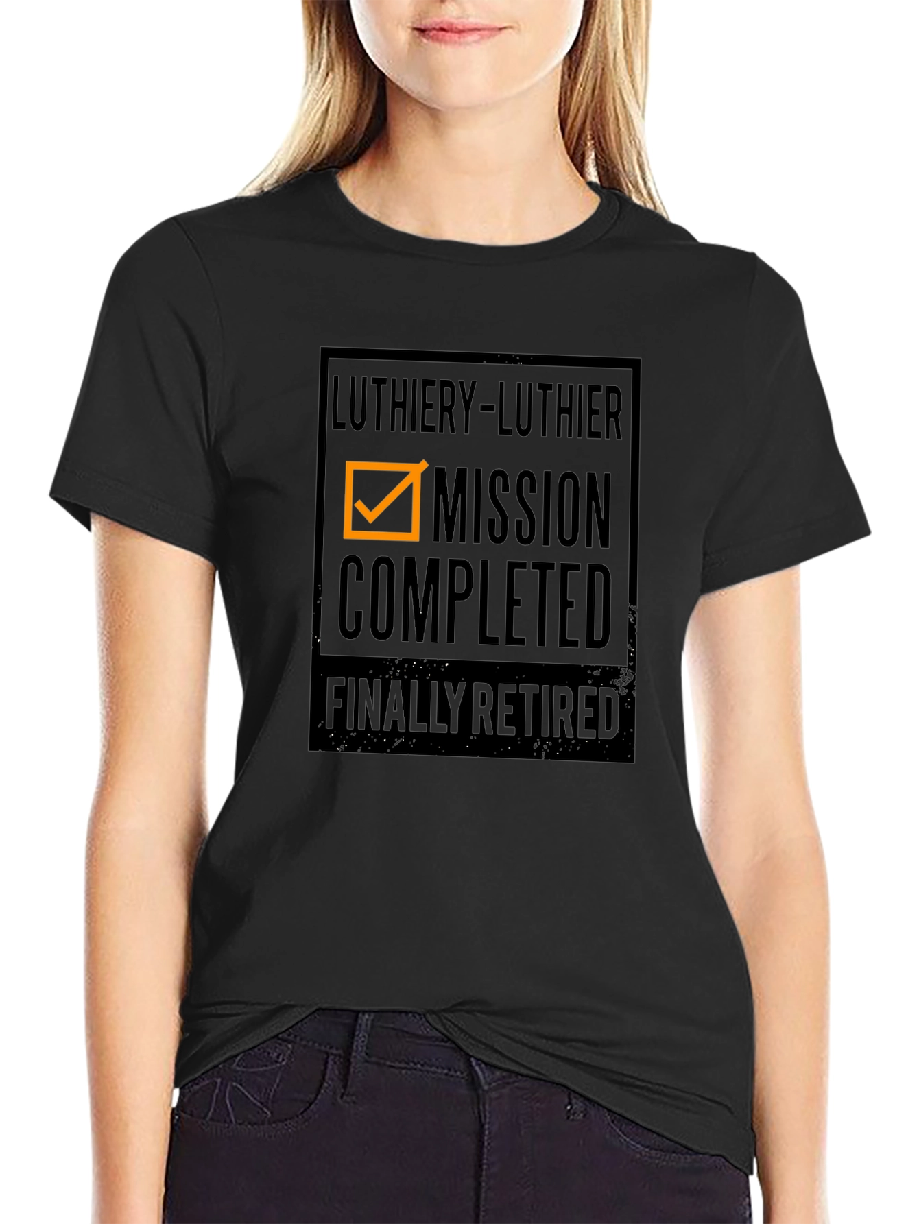 Luthiery Mission Completed Retired Graphic T-Shirt