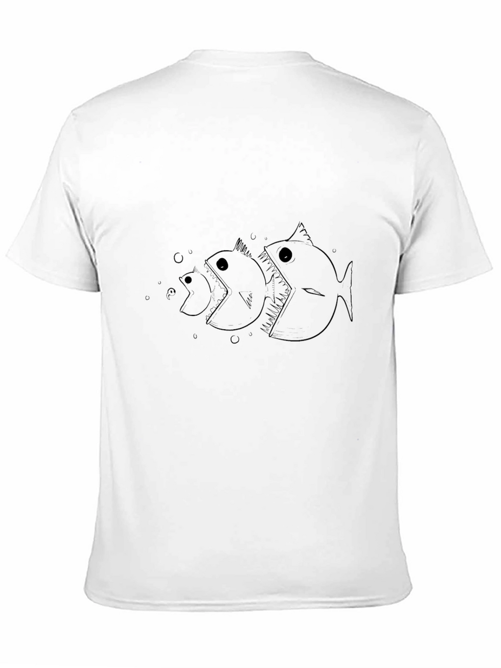 Black Always a Bigger Fish Graphic Tee
