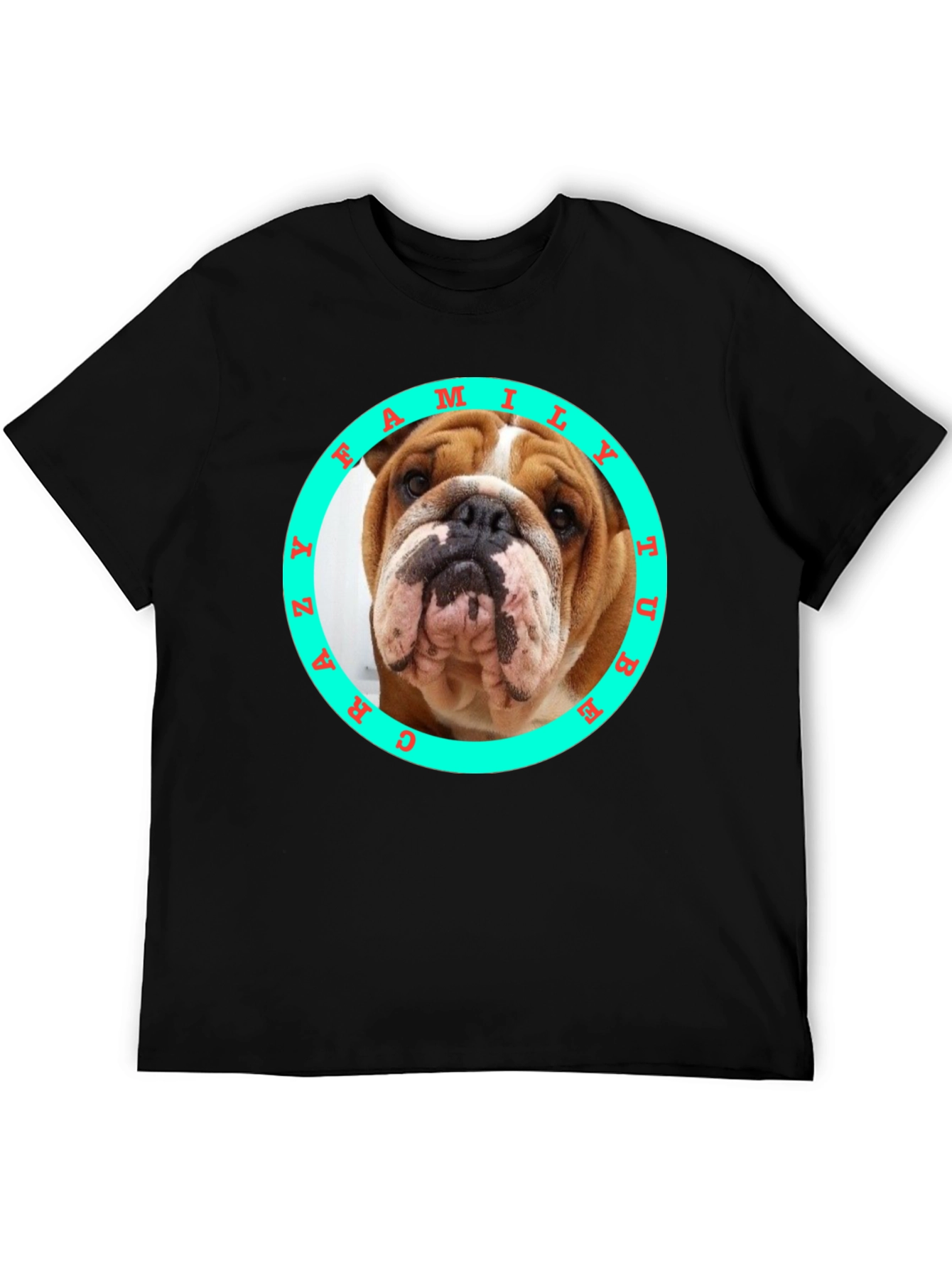 Crazy Bulldog Family T-Shirt