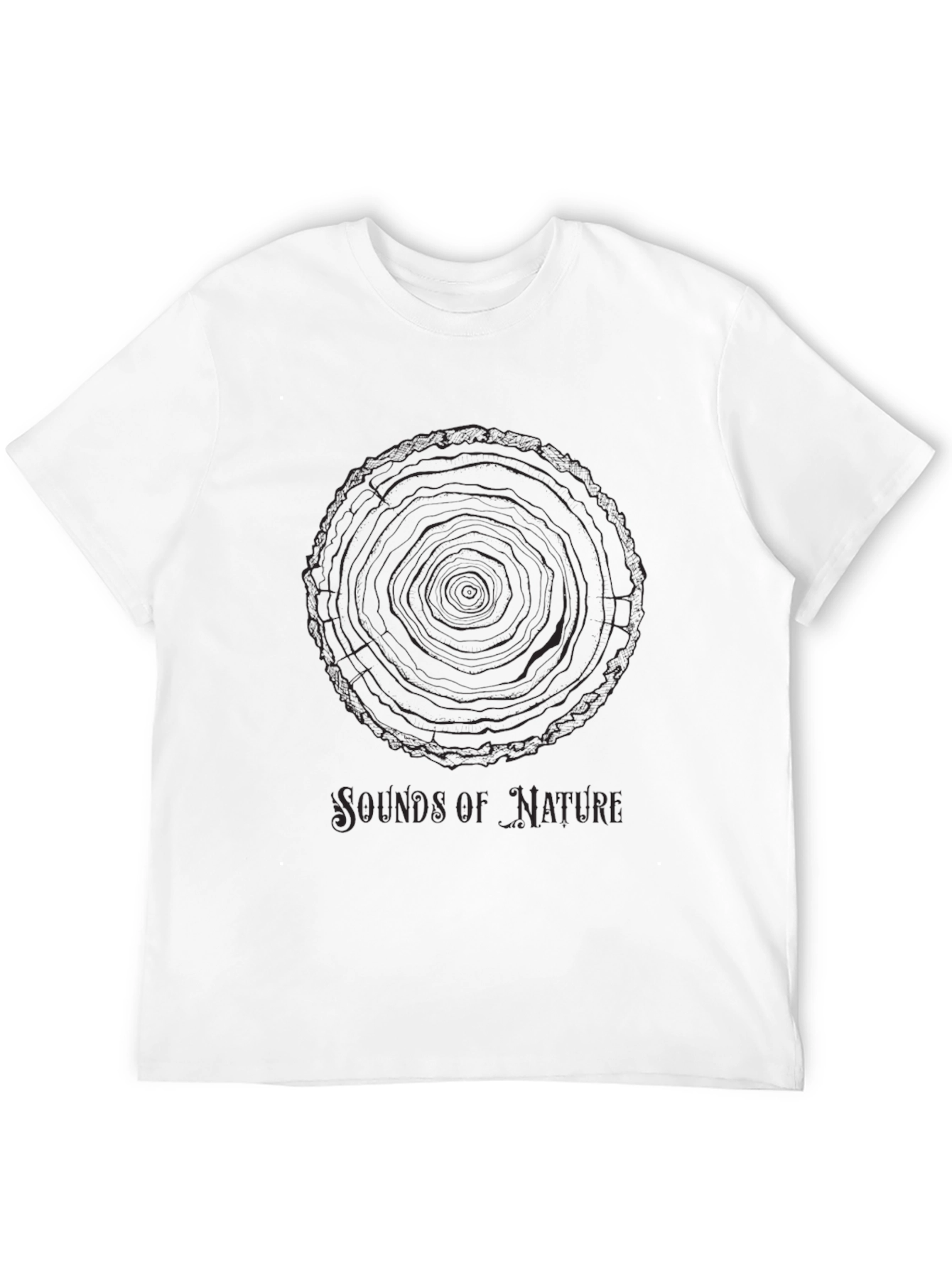 Sounds of Nature Black Graphic Tee
