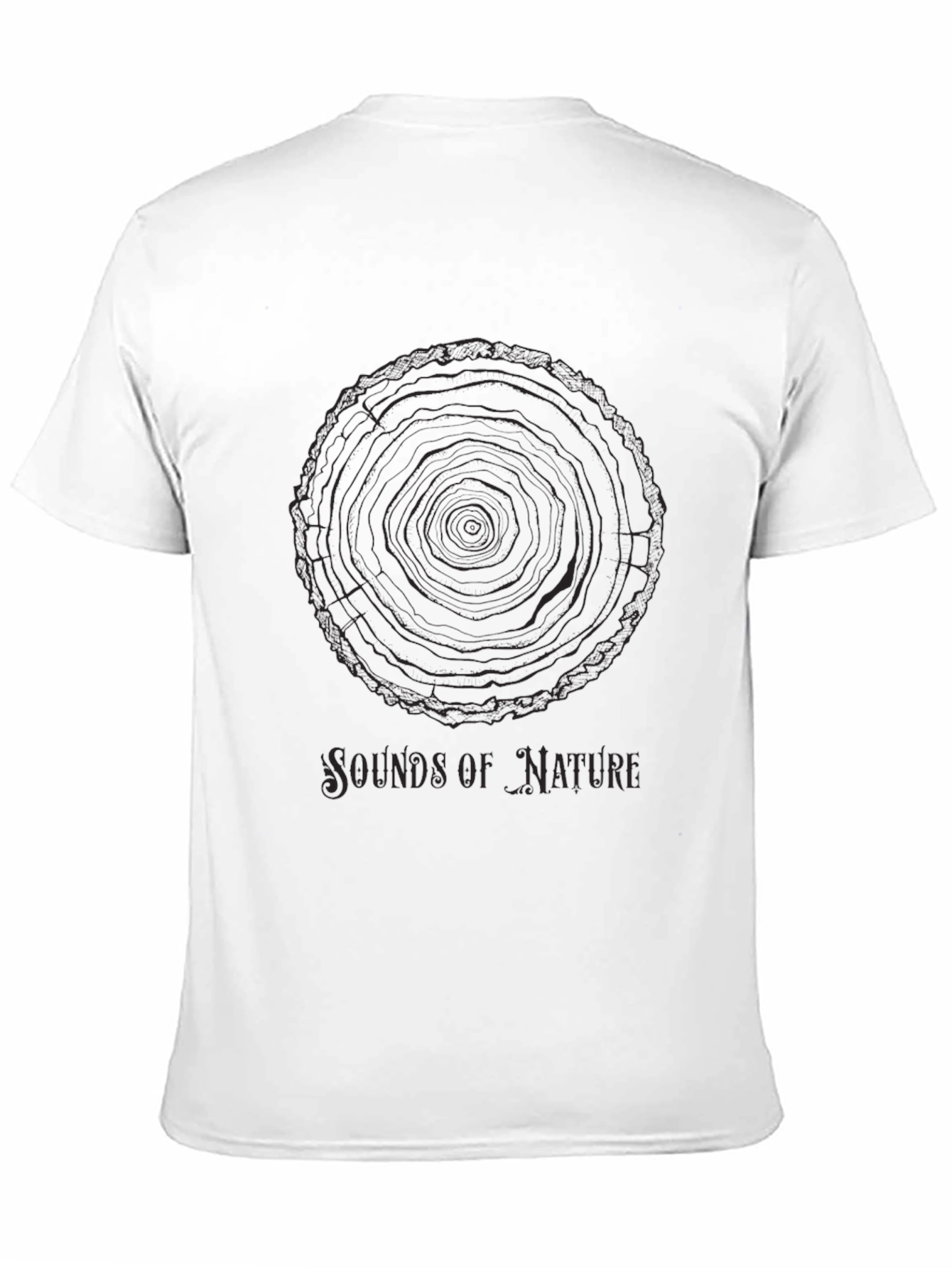 Sounds of Nature Black Graphic Tee