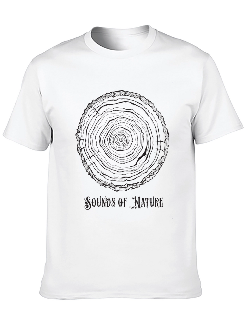 Sounds of Nature Black Graphic Tee