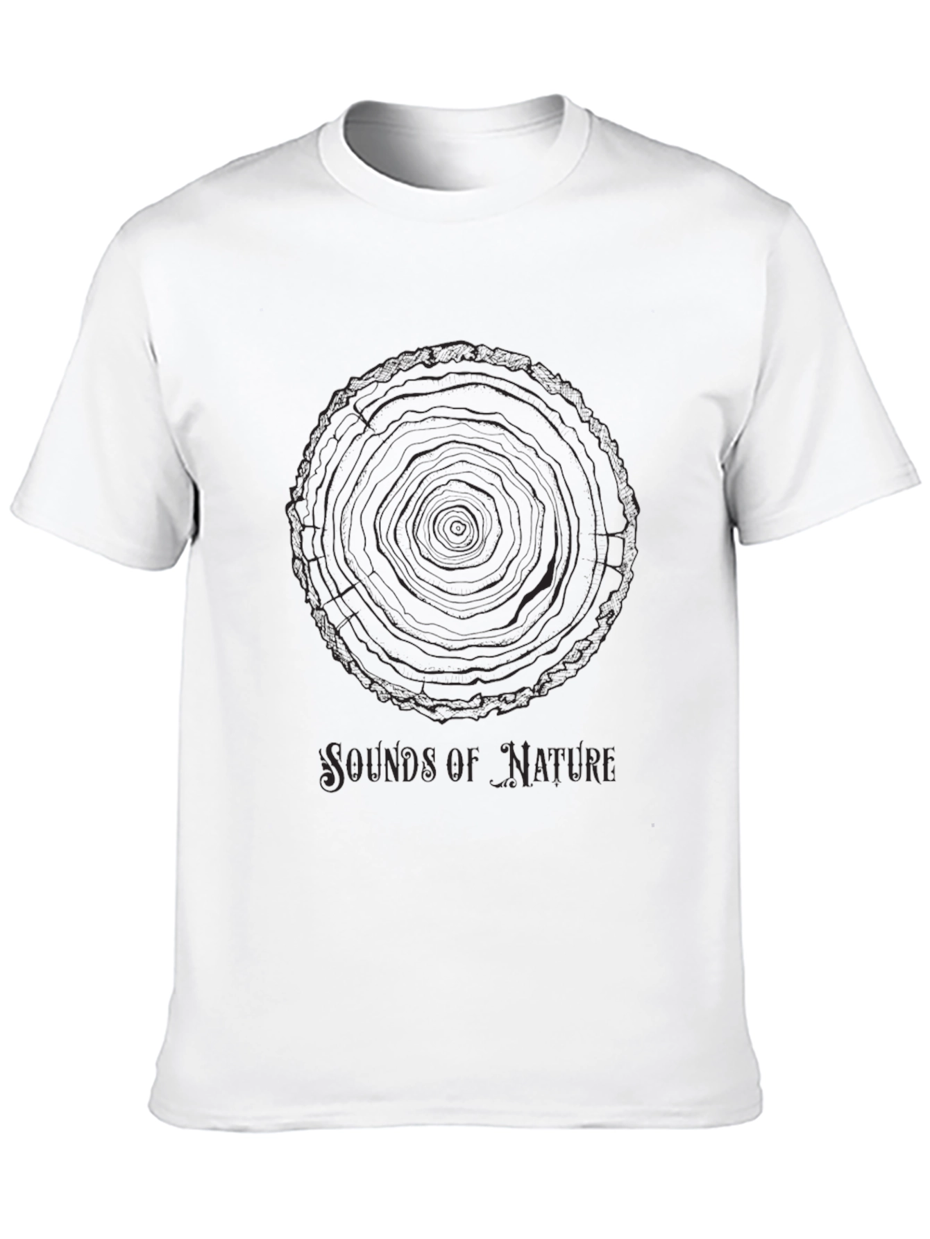 Sounds of Nature Black Graphic Tee