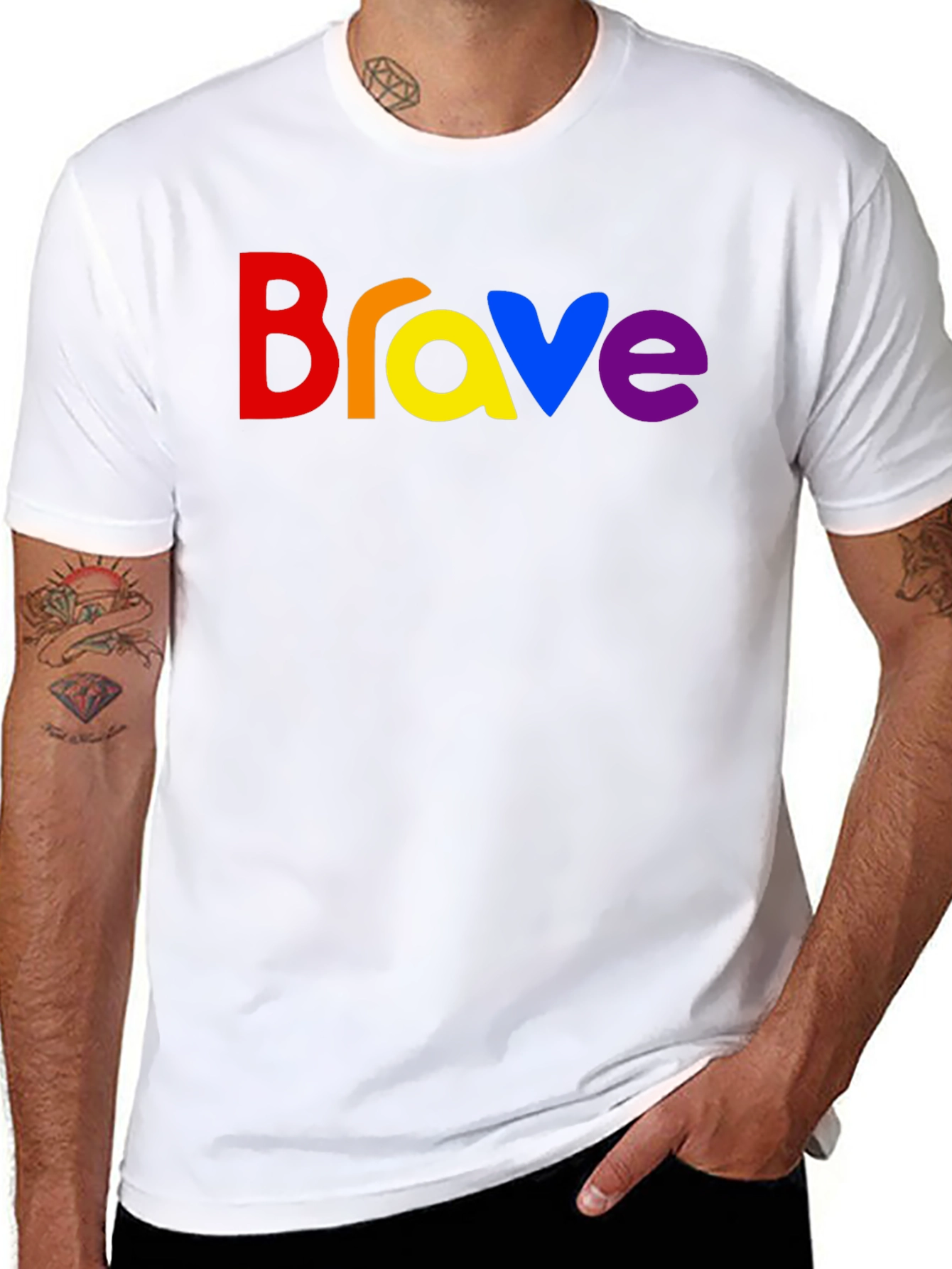 Brave Rainbow Pride T-Shirt