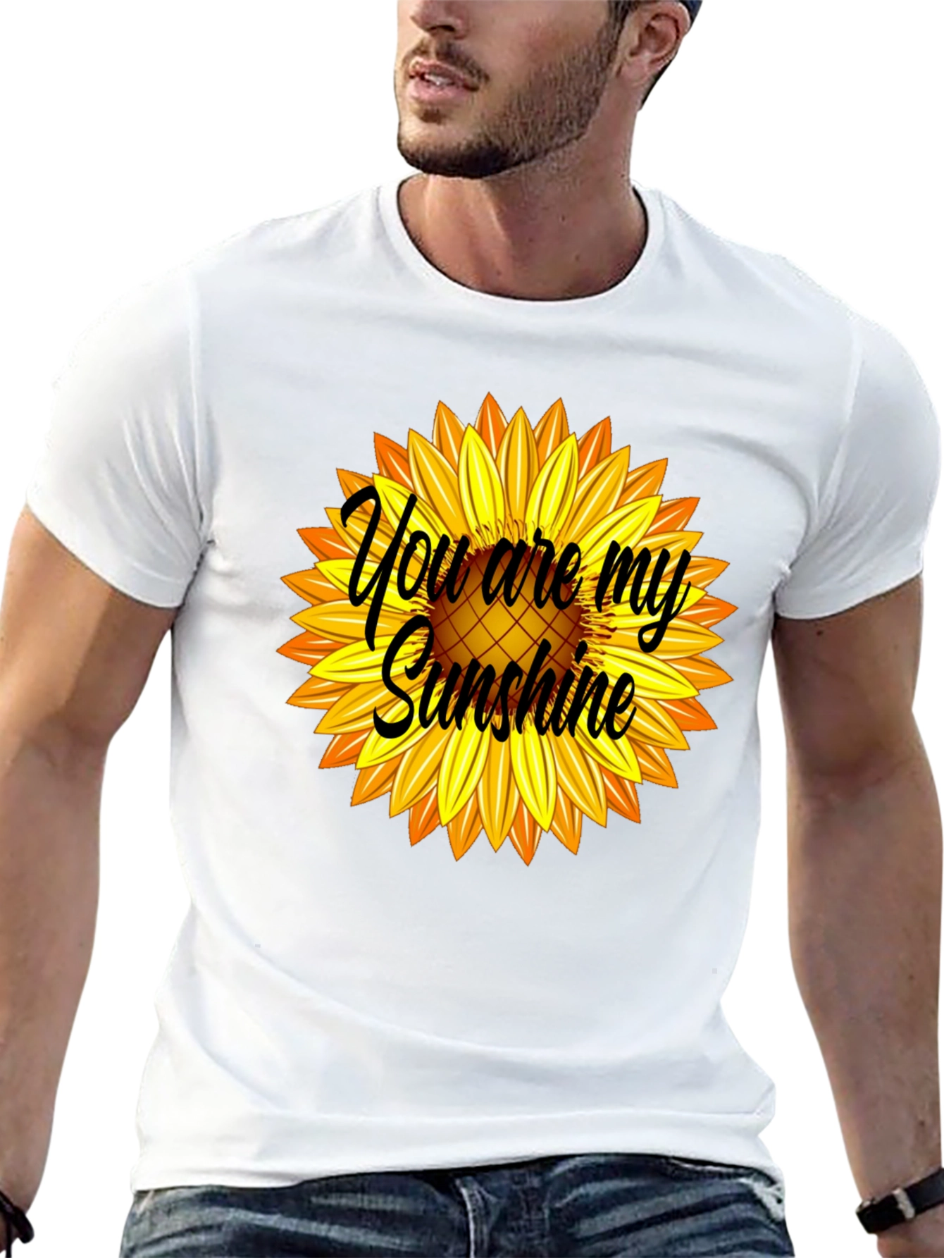 You Are My Sunshine Sunflower Graphic Tee