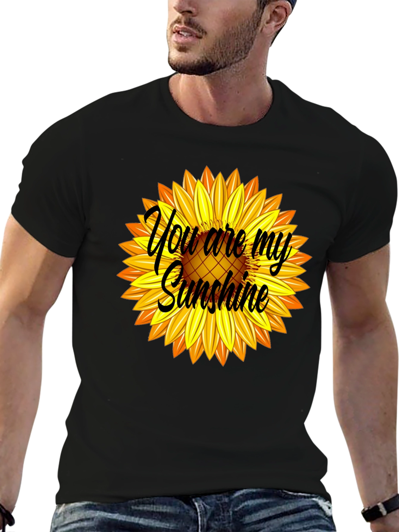 You Are My Sunshine Sunflower Graphic Tee