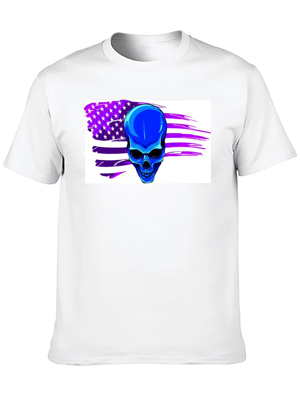 Skull Flag Graphic Tee - Dark Shirt