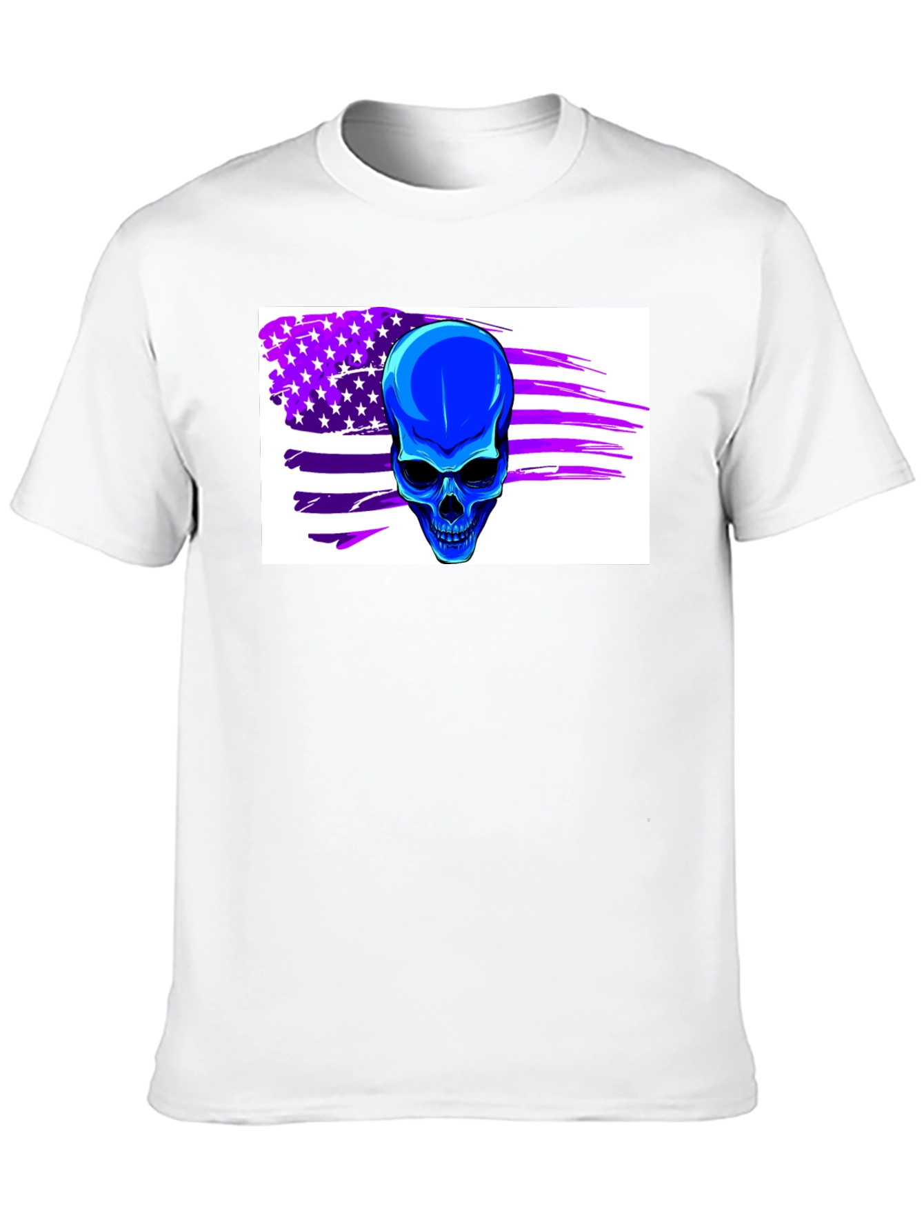 Skull Flag Graphic Tee - Dark Shirt