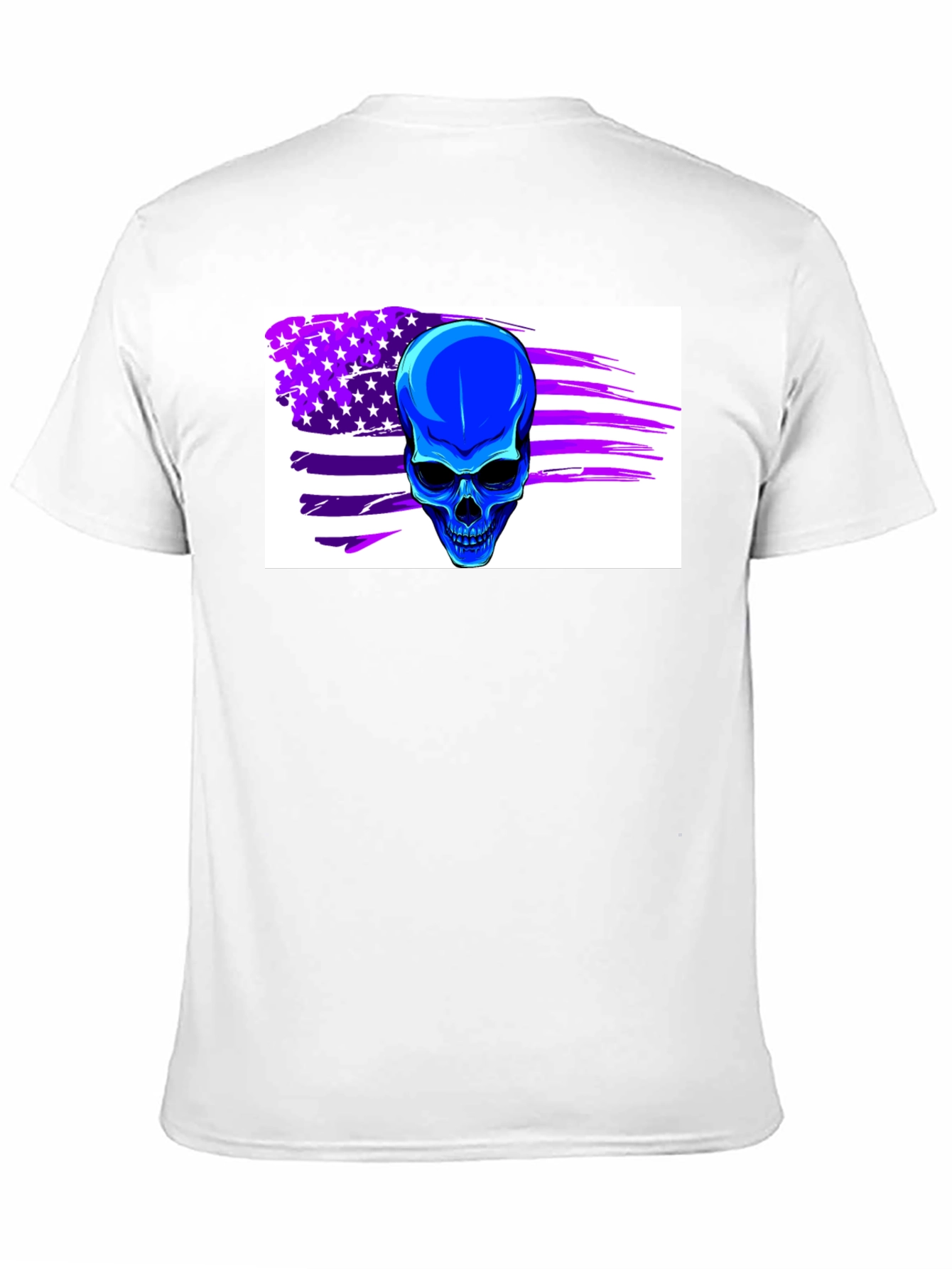 Skull Flag Graphic Tee - Dark Shirt