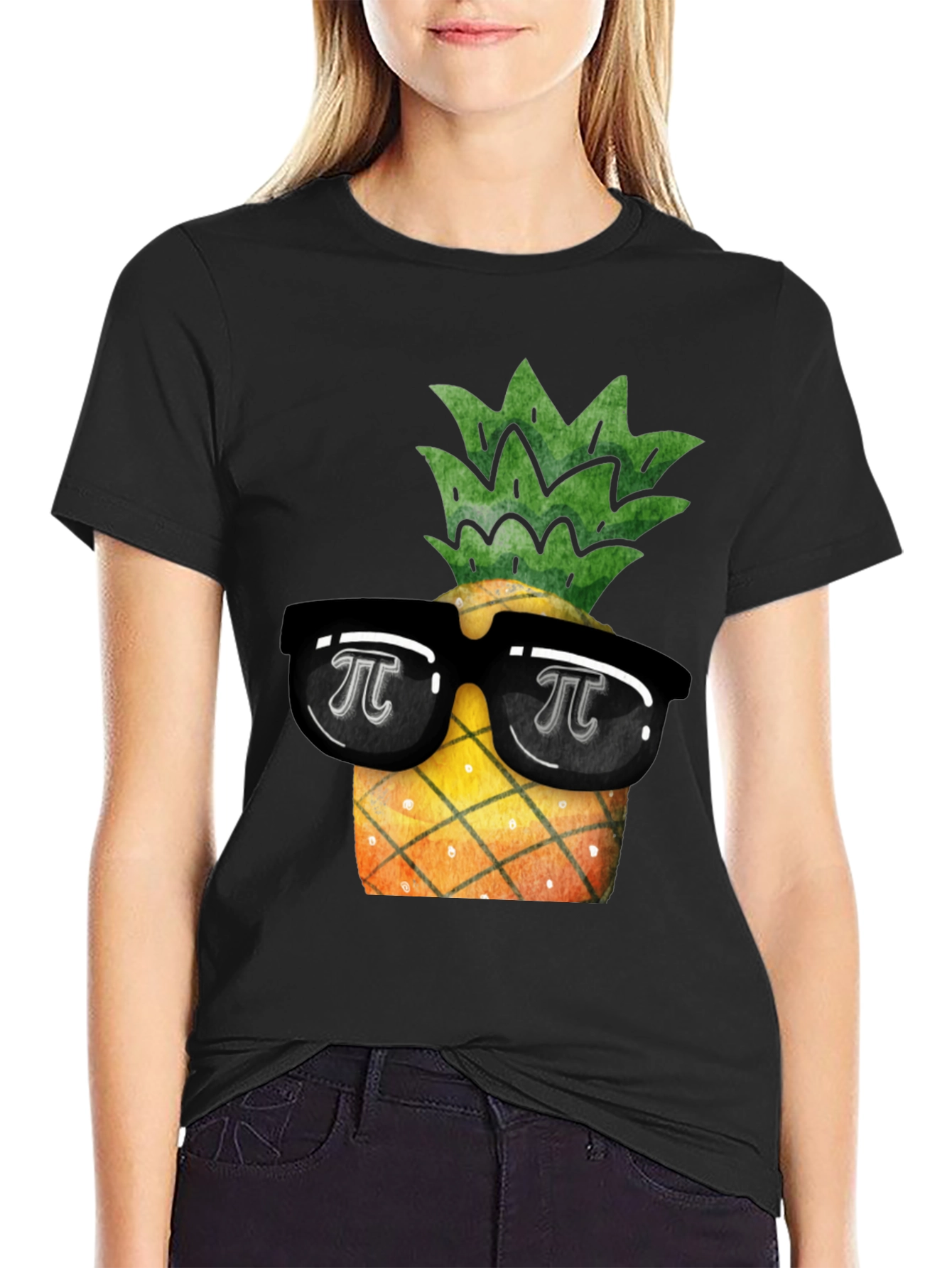 Cool Pineapple Pi T-Shirt