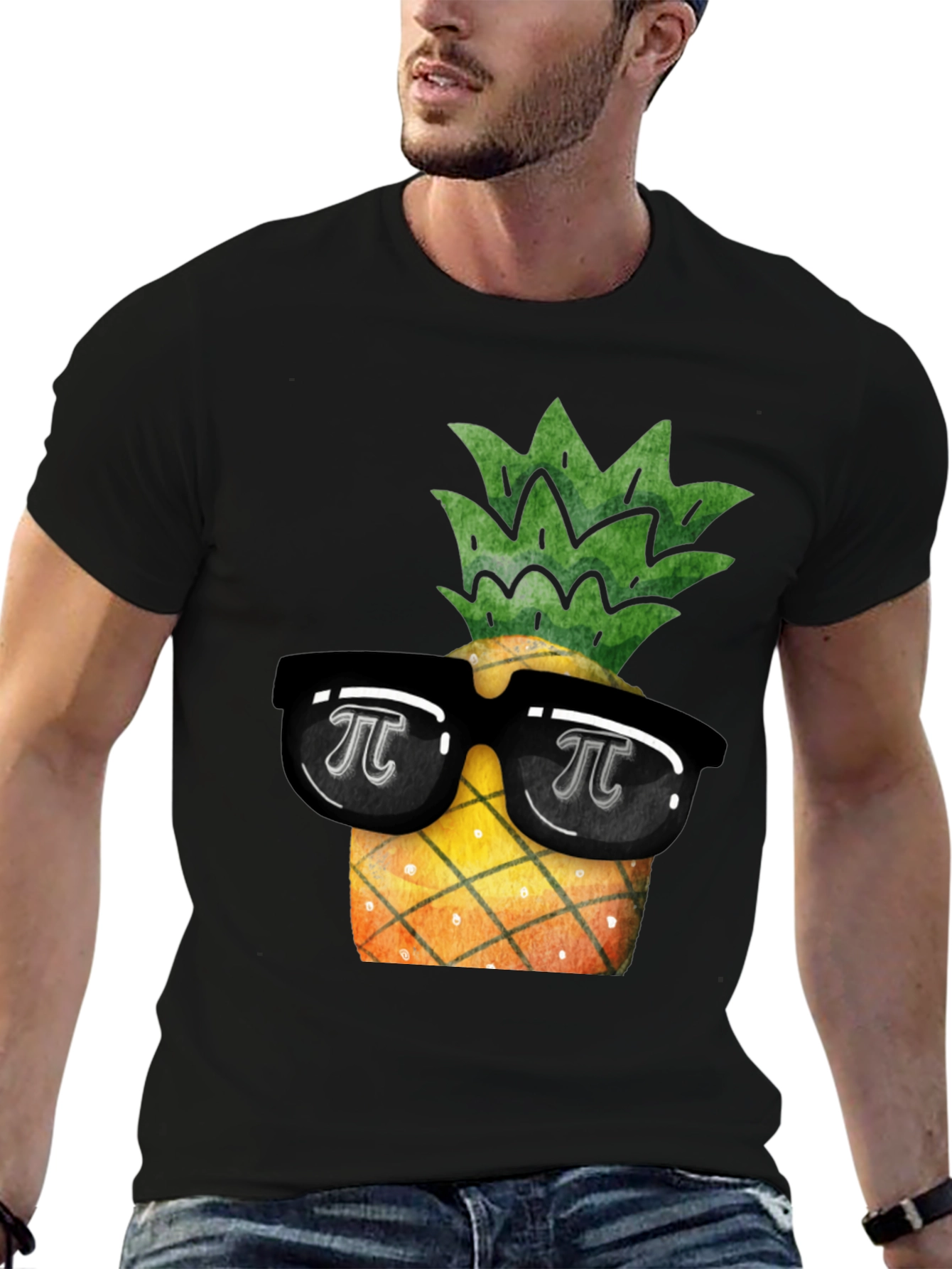 Cool Pineapple Pi T-Shirt