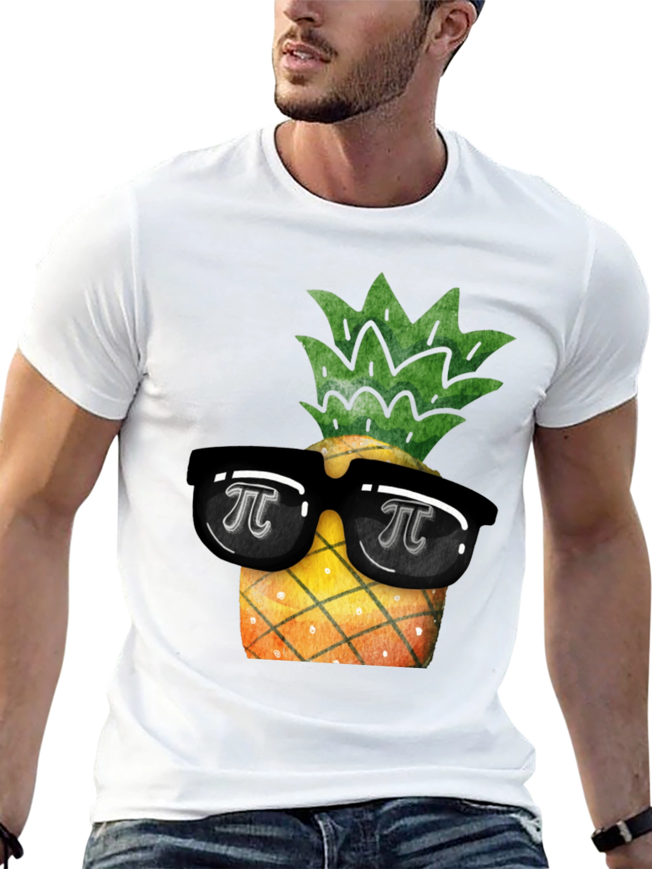 Cool Pineapple Pi T-Shirt