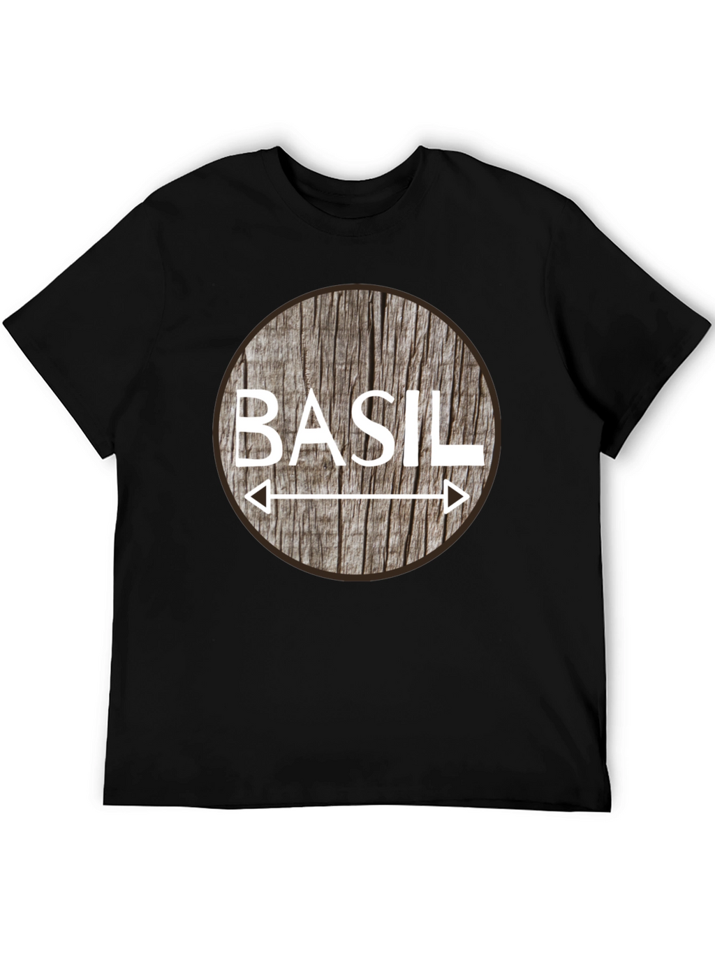 Basil T-Shirt - Novelty Herb Design