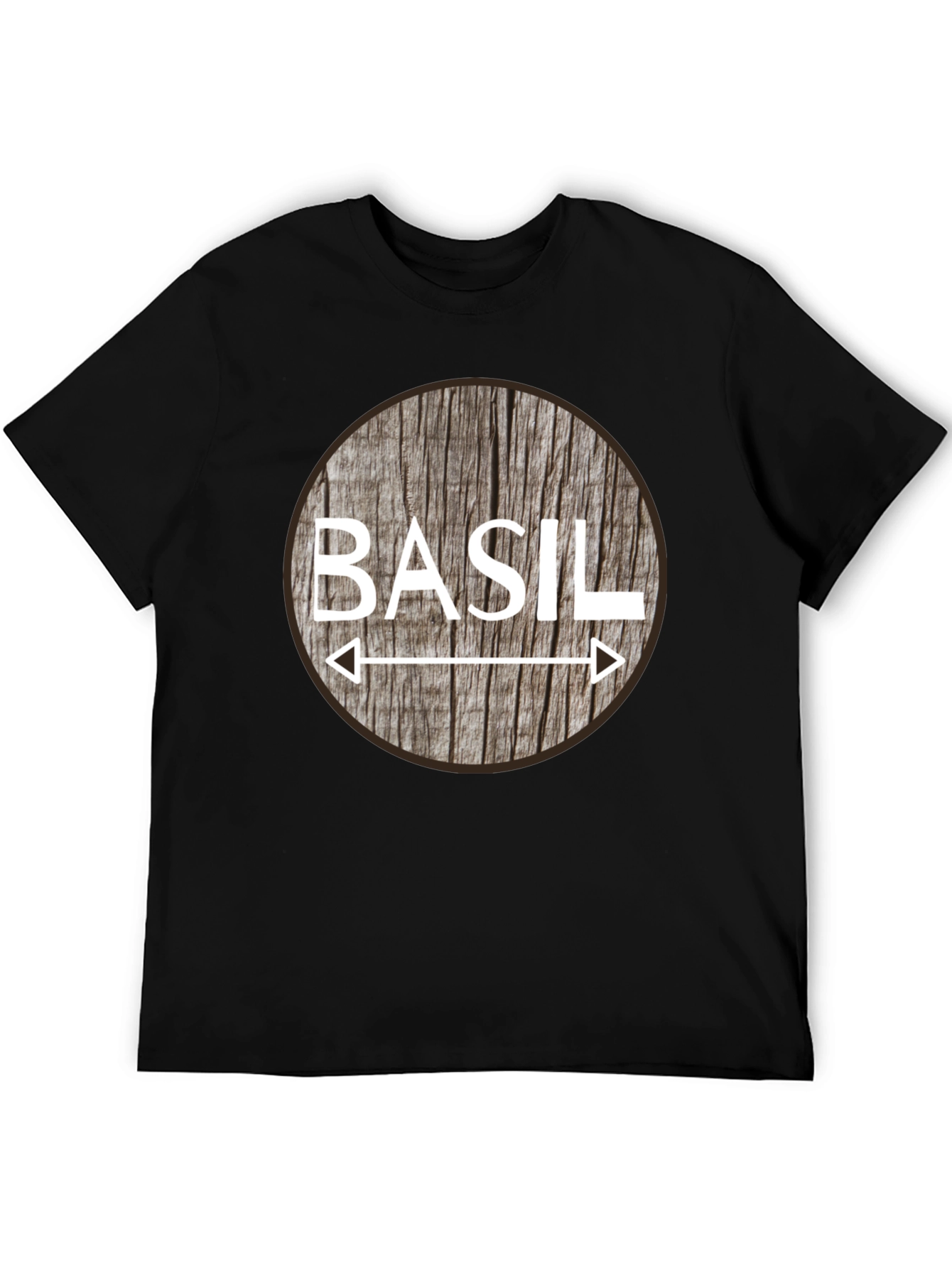 Basil T-Shirt - Novelty Herb Design
