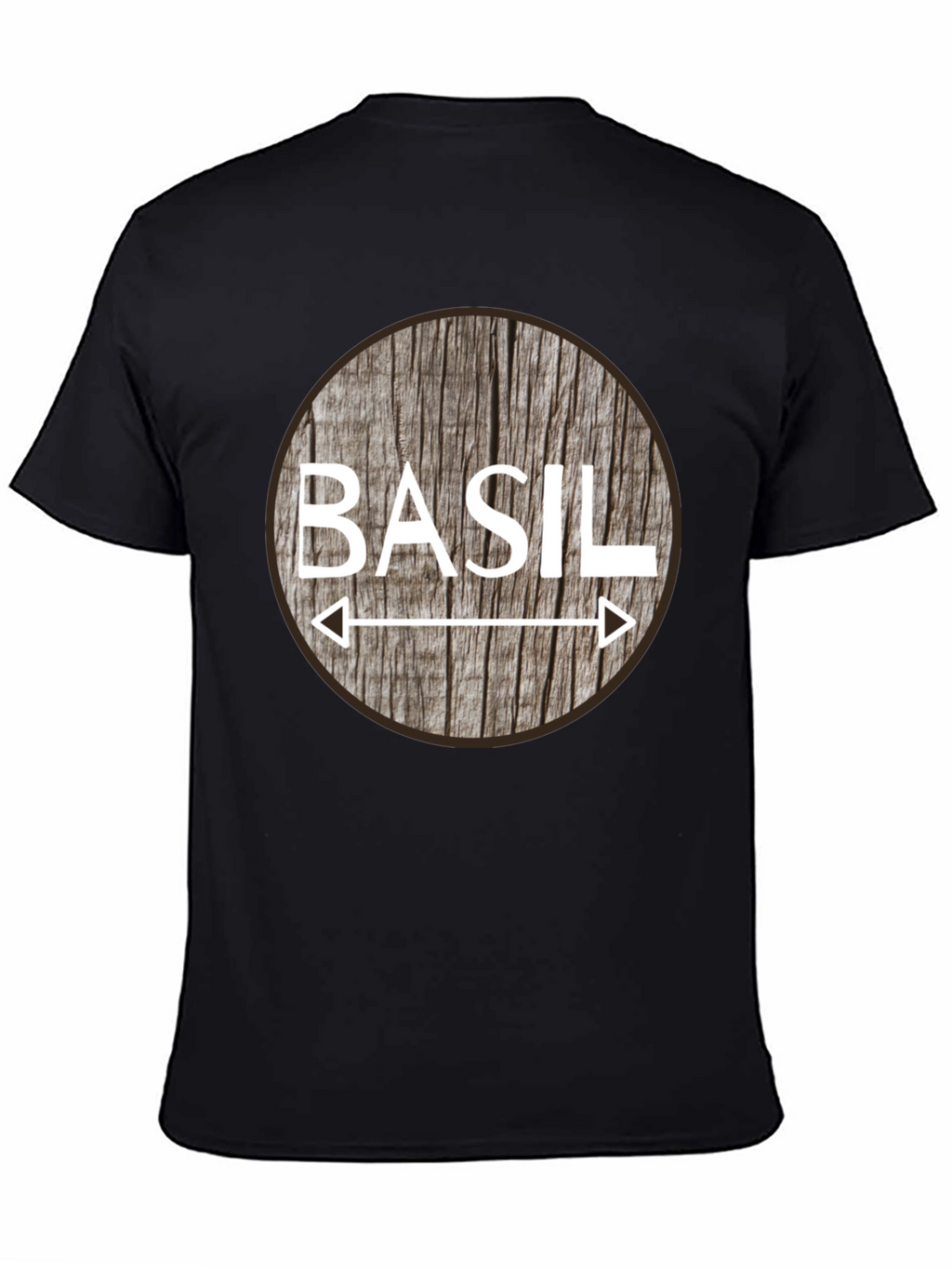 Basil T-Shirt - Novelty Herb Design