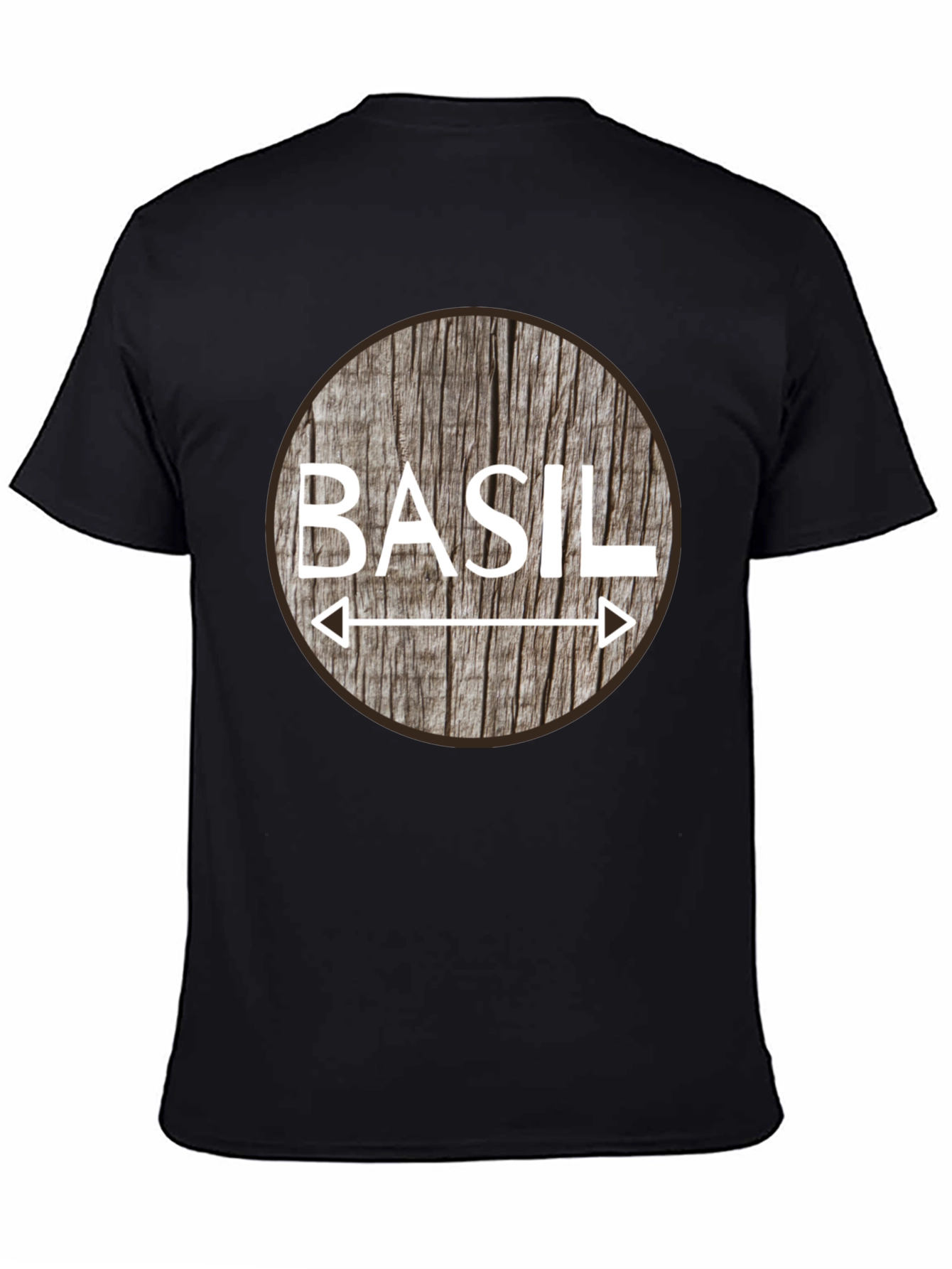 Basil T-Shirt - Novelty Herb Design