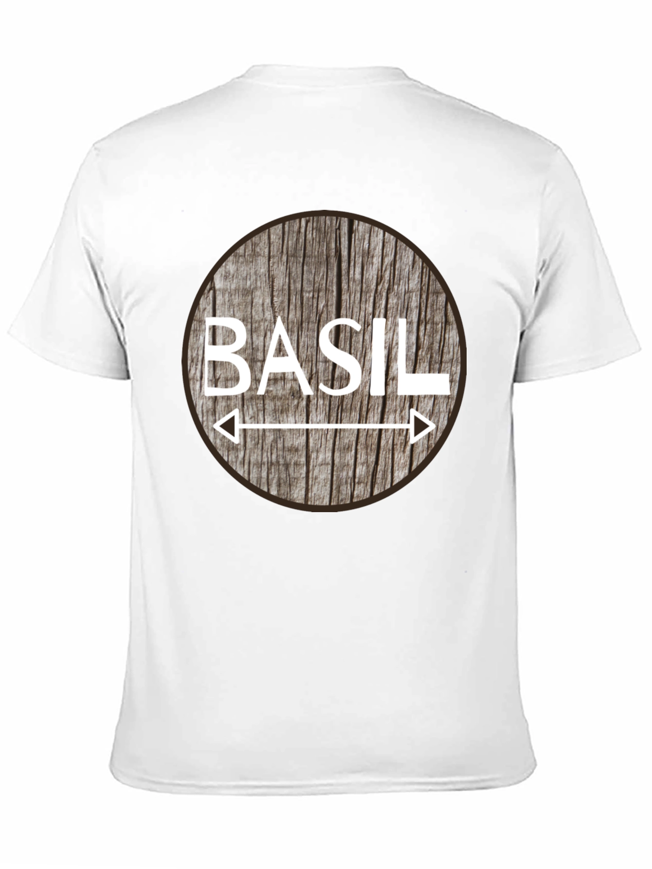 Basil T-Shirt - Novelty Herb Design