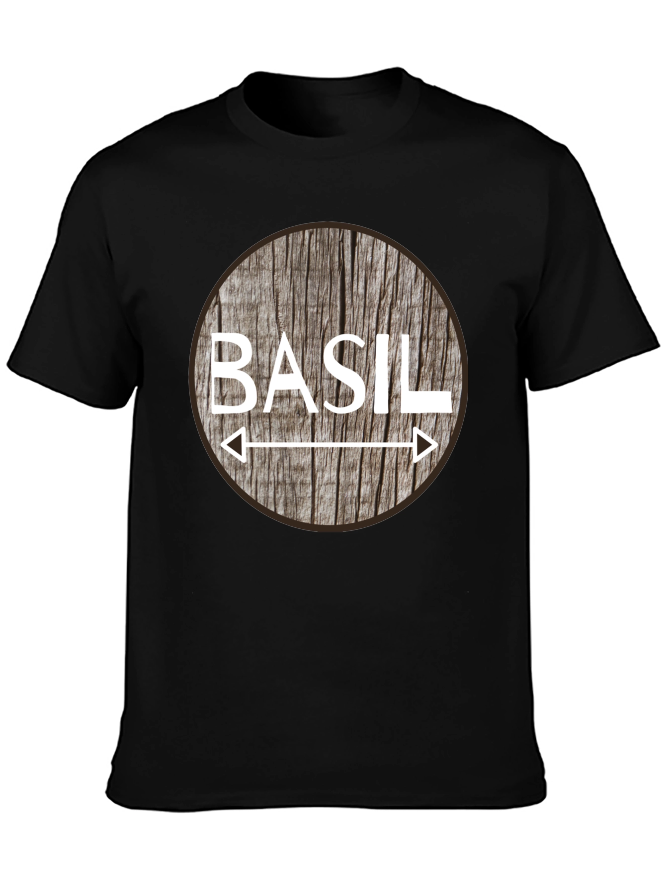 Basil T-Shirt - Novelty Herb Design