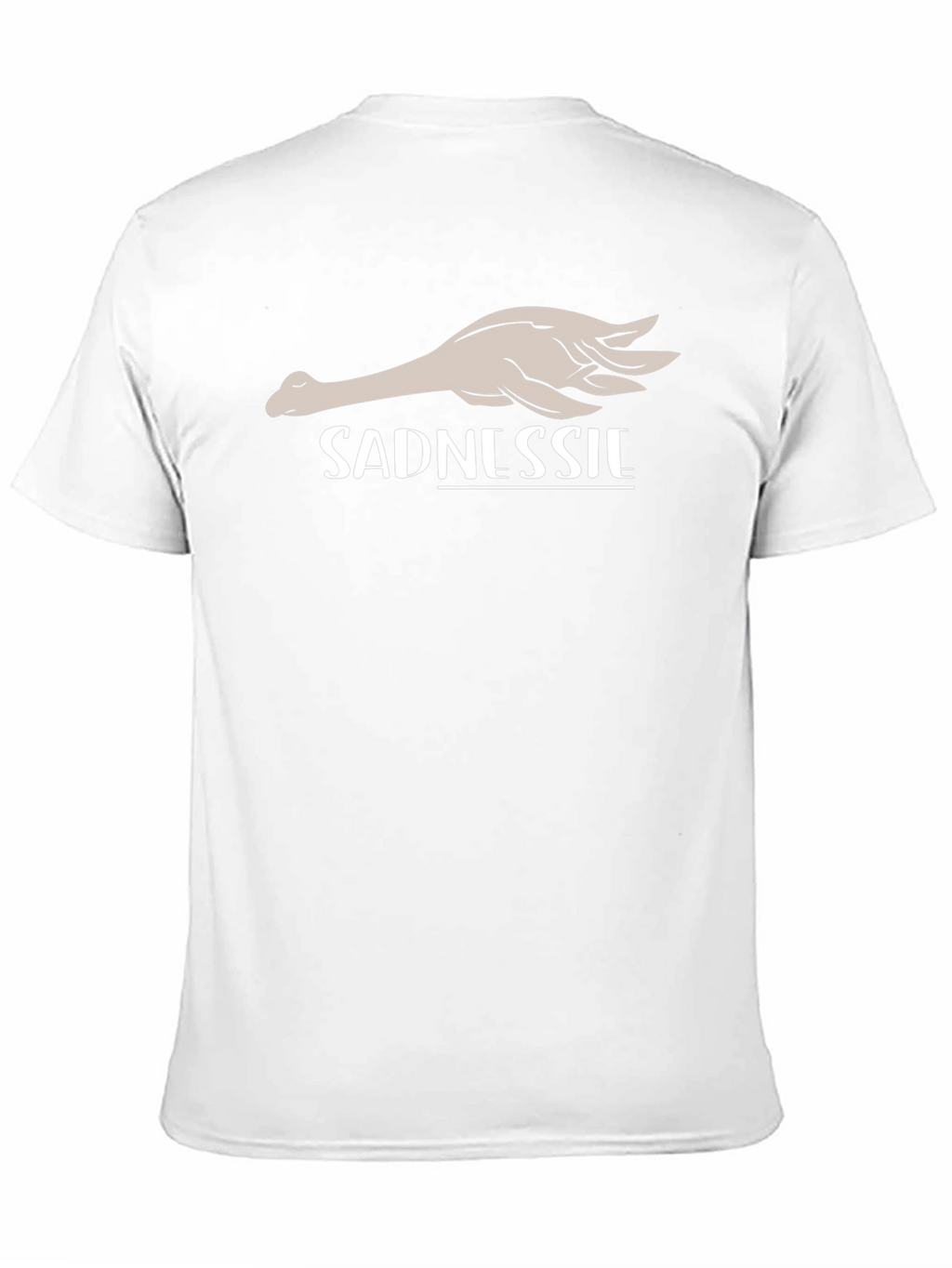 Sadnesssie Graphic Tee - Black Cotton T-Shirt