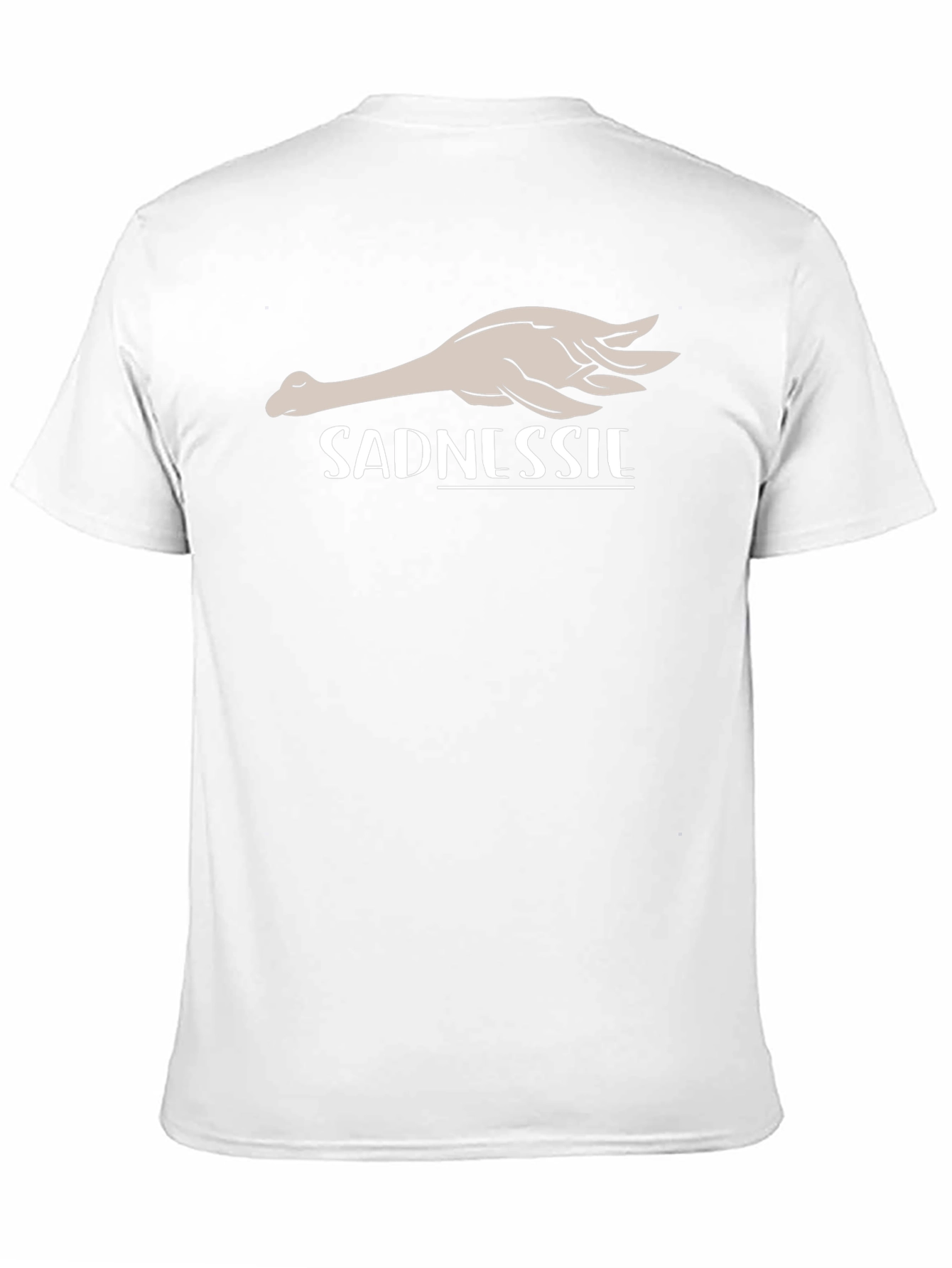 Sadnesssie Graphic Tee - Black Cotton T-Shirt