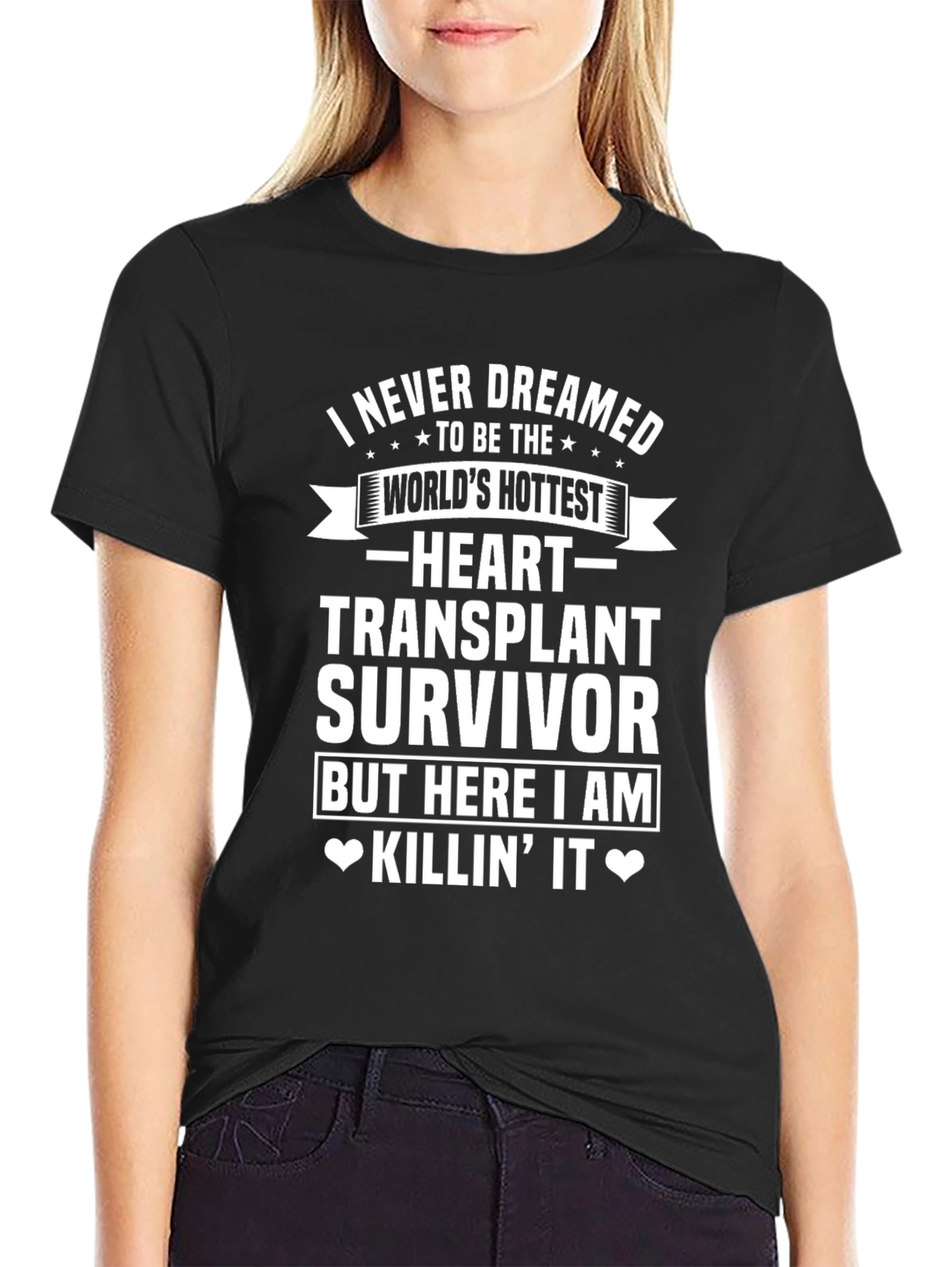 Heart Transplant Survivor Graphic T-Shirt