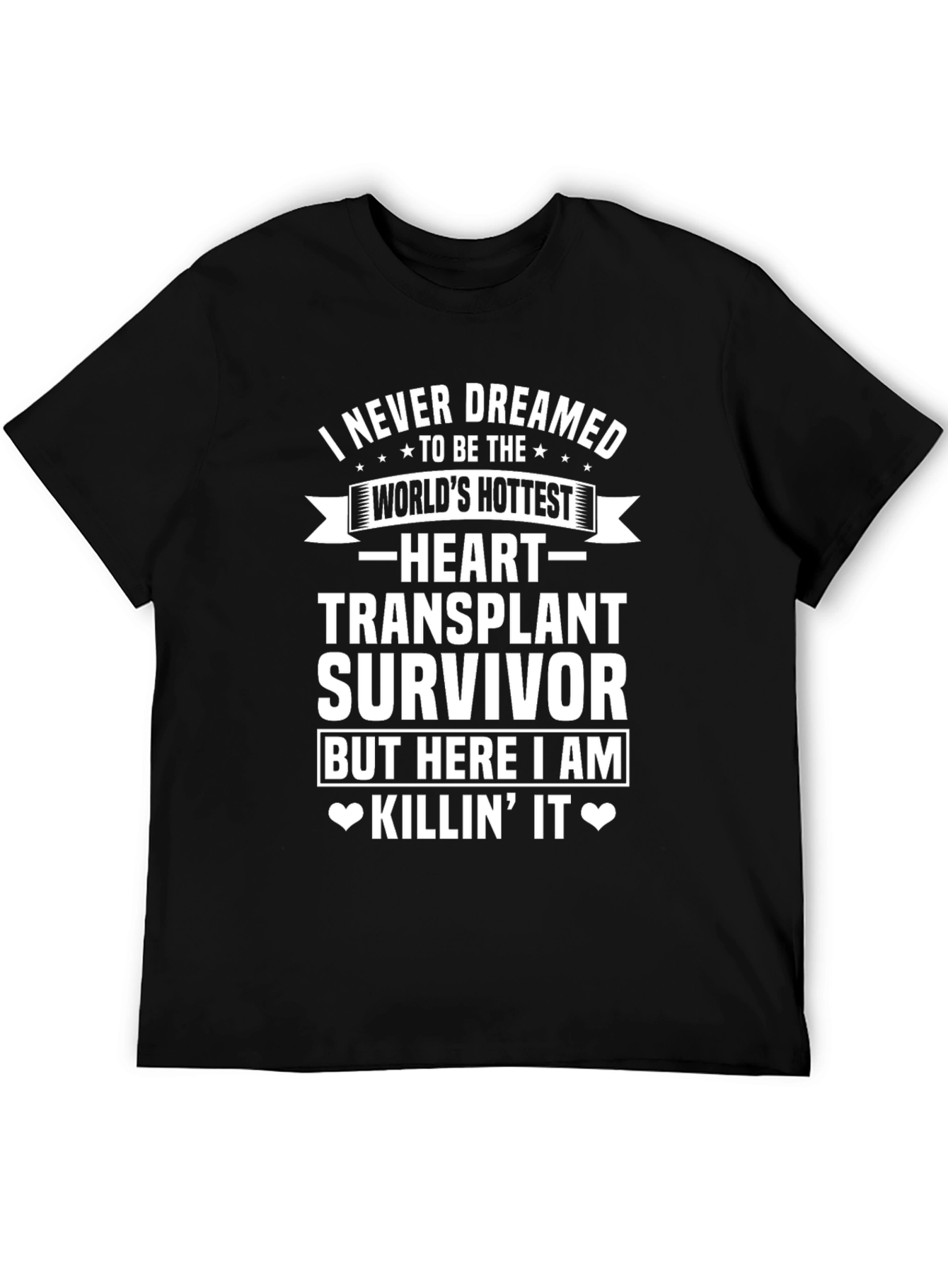 Heart Transplant Survivor Graphic T-Shirt