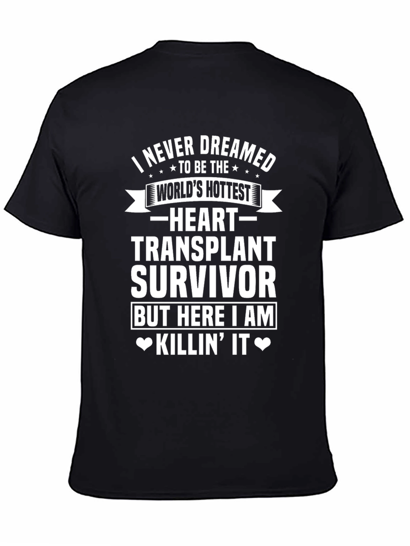Heart Transplant Survivor Graphic T-Shirt