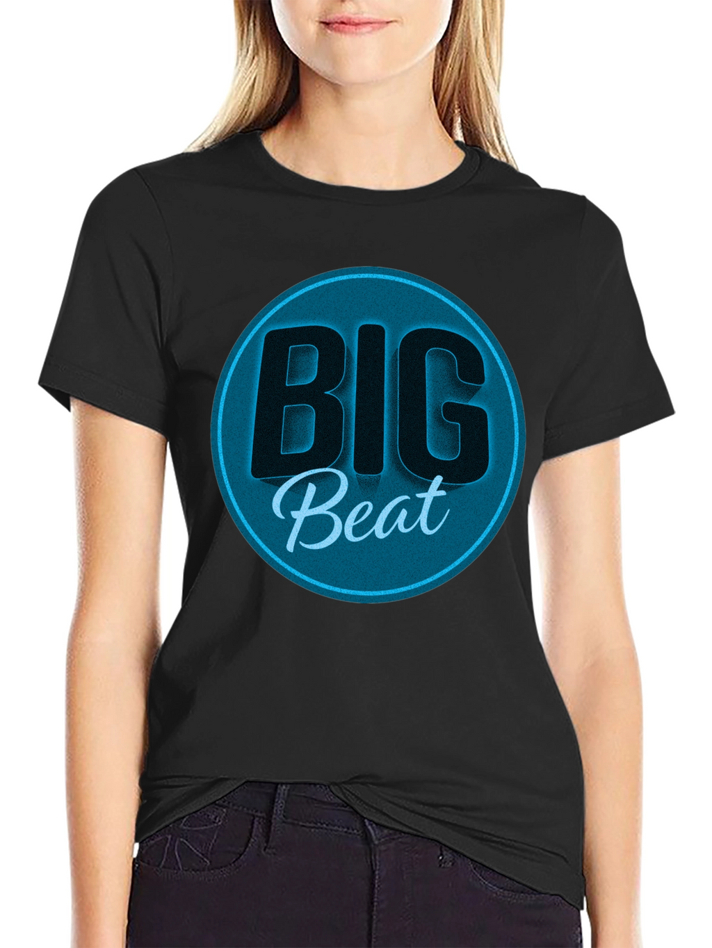 Big Beat Graphic Tee - Stylish Black T-Shirt