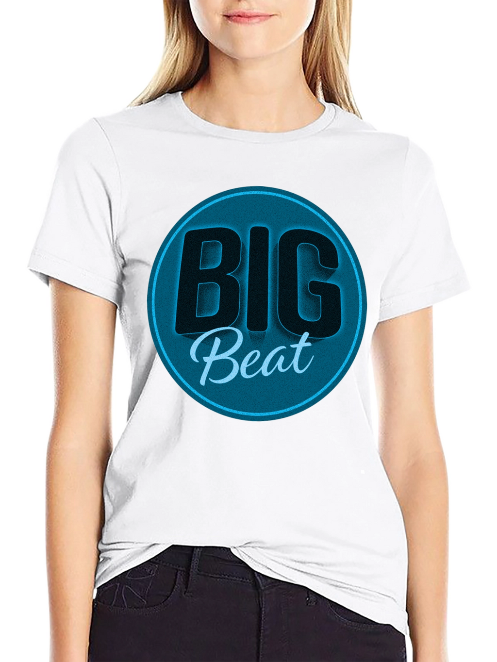 Big Beat Graphic Tee - Stylish Black T-Shirt
