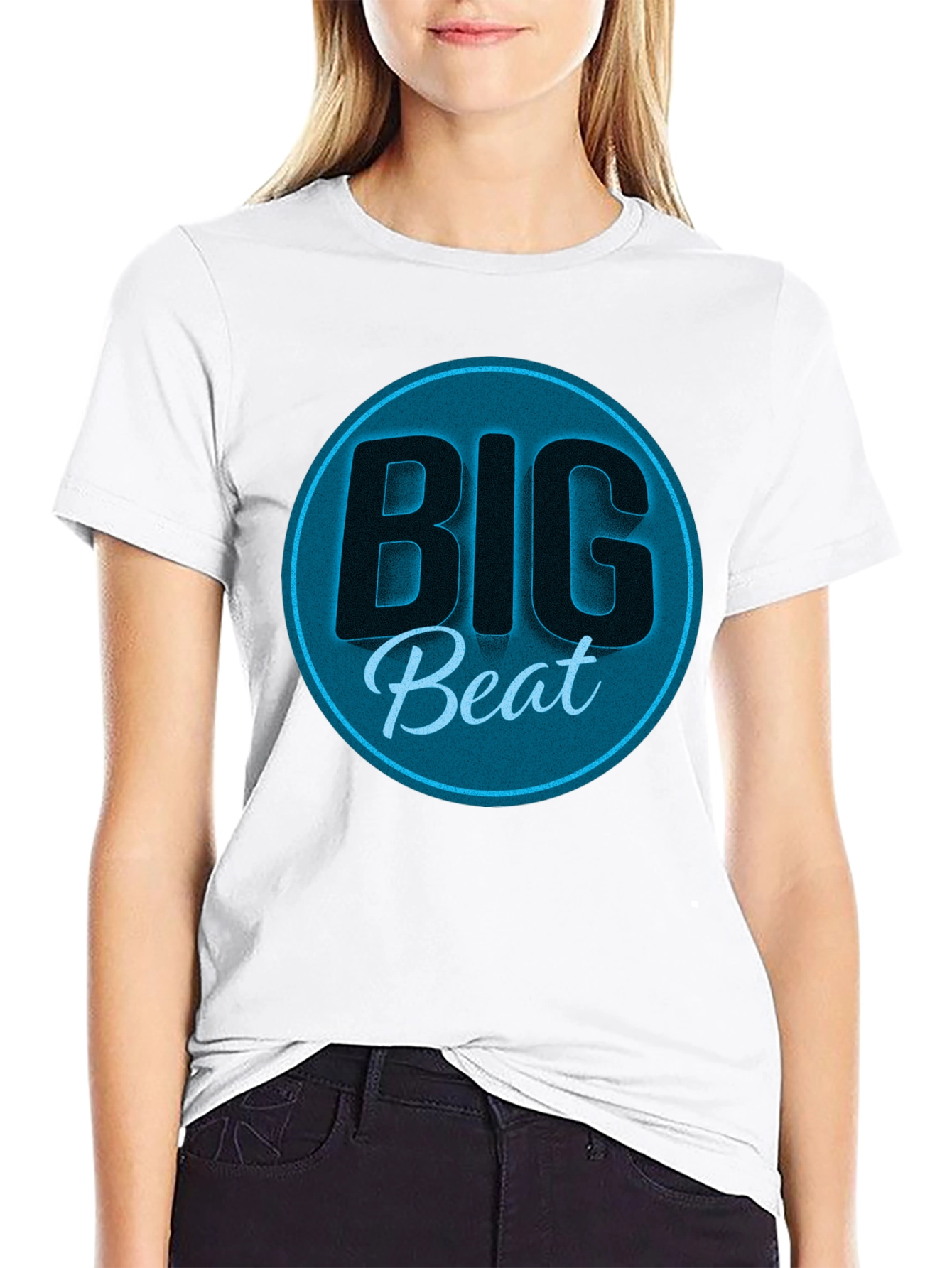 Big Beat Graphic Tee - Stylish Black T-Shirt