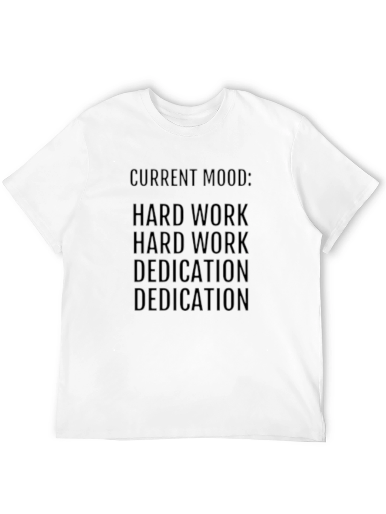 Hard Work Dedication Graphic Tee