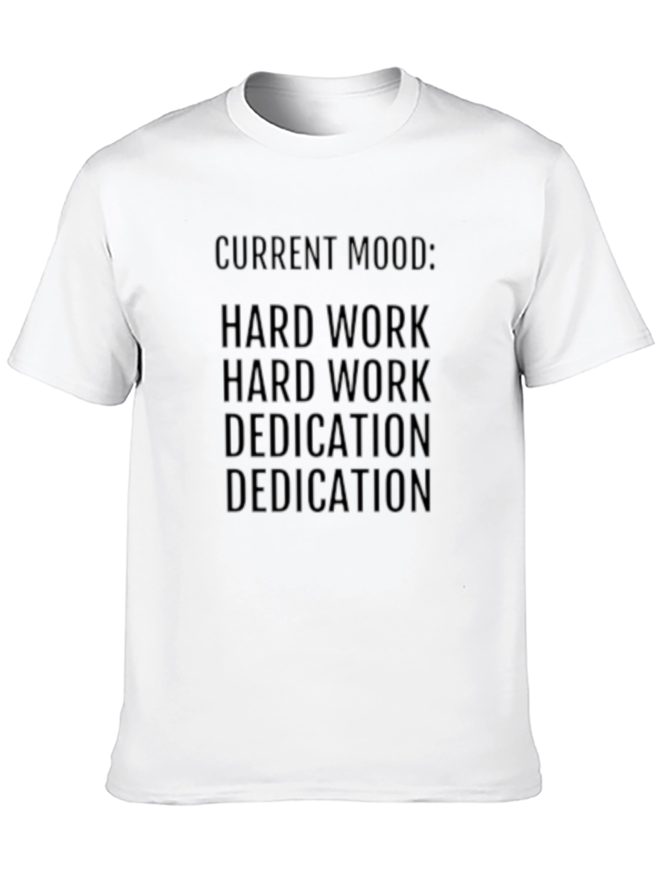 Hard Work Dedication Graphic Tee