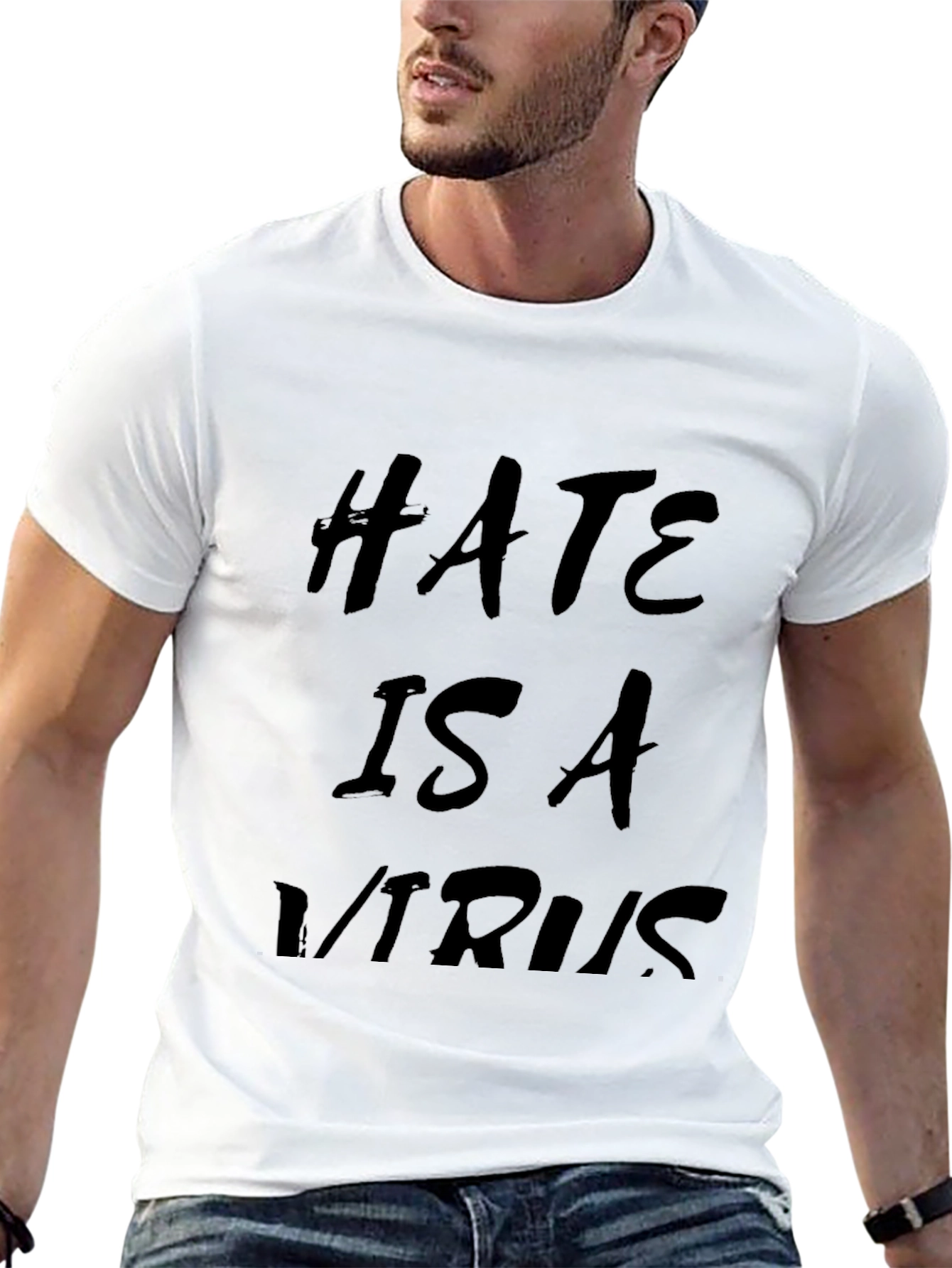 Hate Is A Virus Graphic Tee