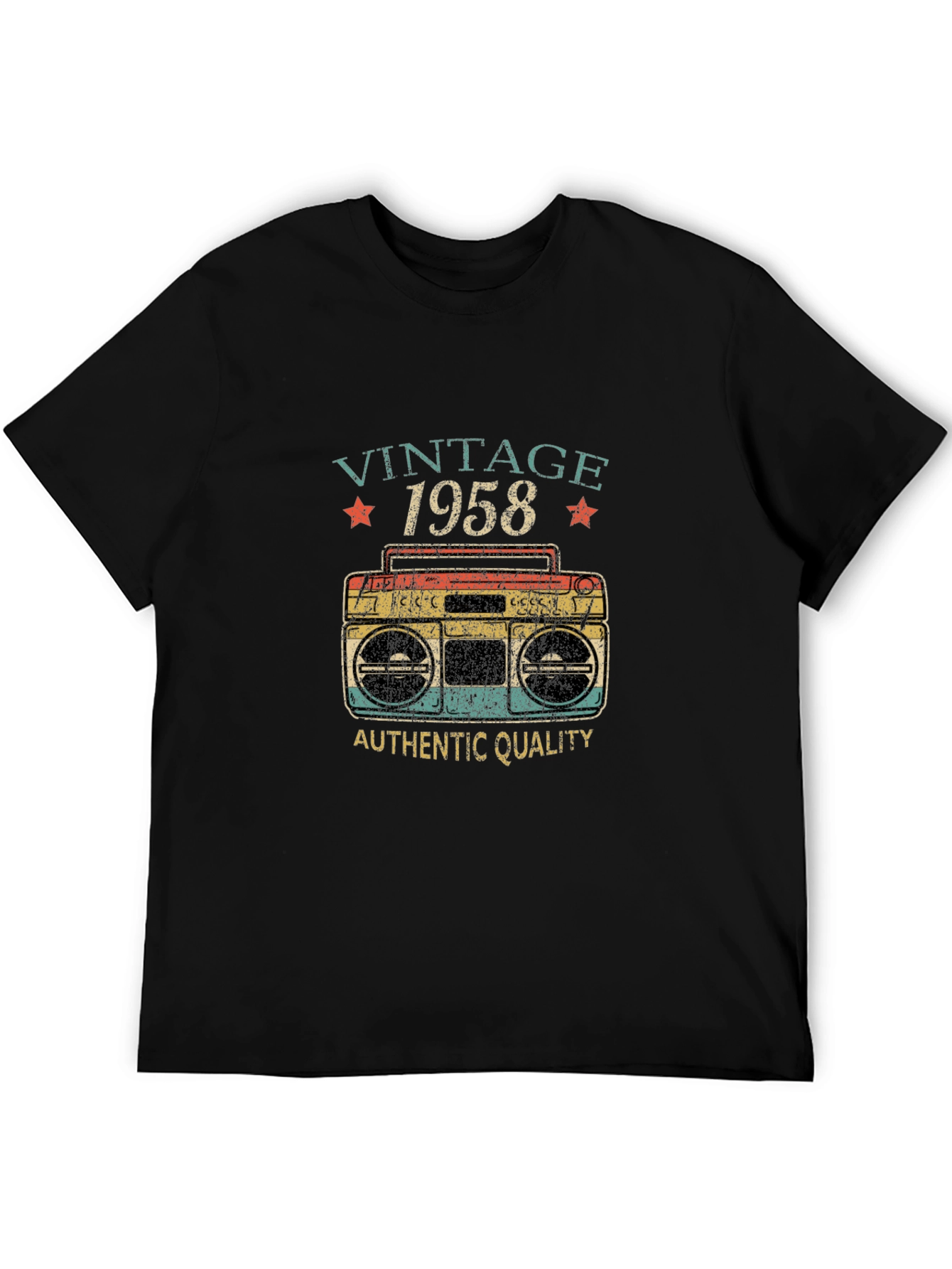 Vintage 1958 Radio Graphic T-Shirt