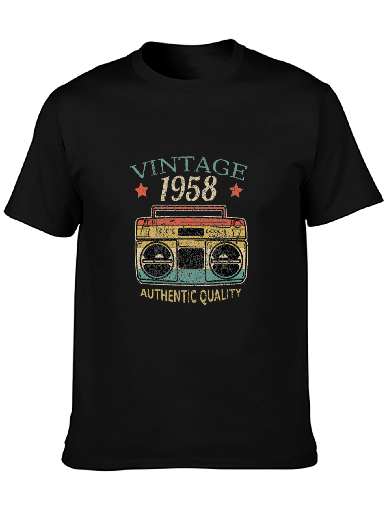 Vintage 1958 Radio Graphic T-Shirt