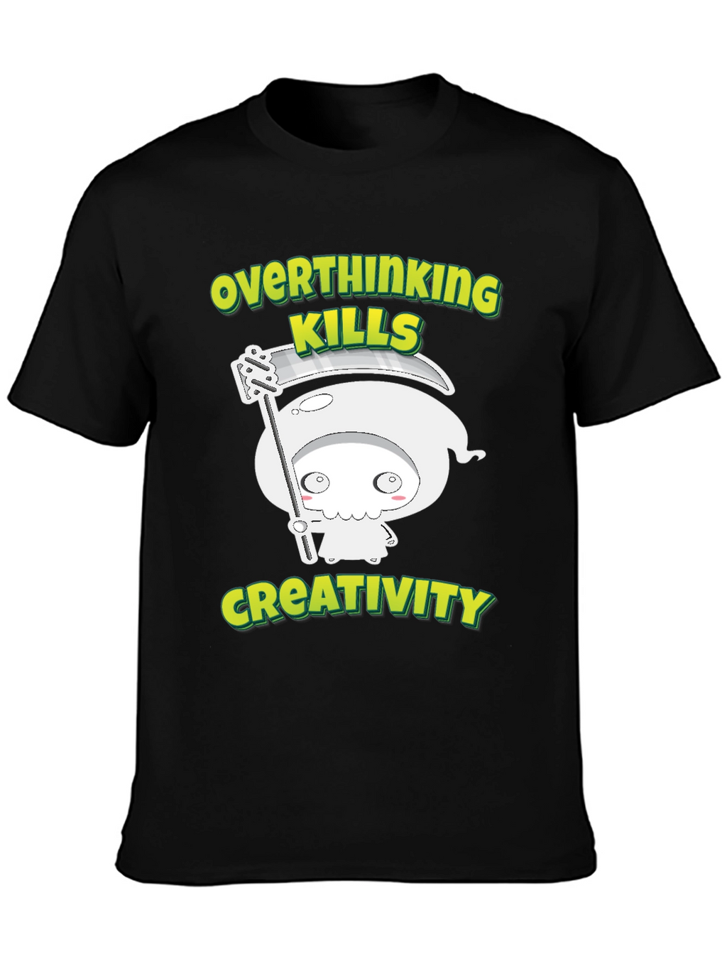 Overthinking Kills Creativity Graphic Tee