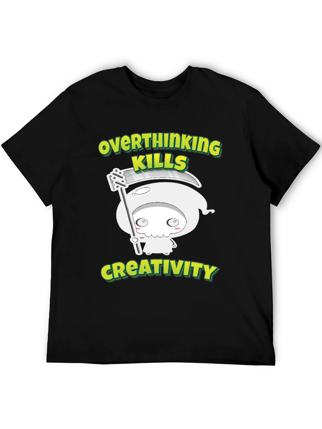 Overthinking Kills Creativity Graphic Tee