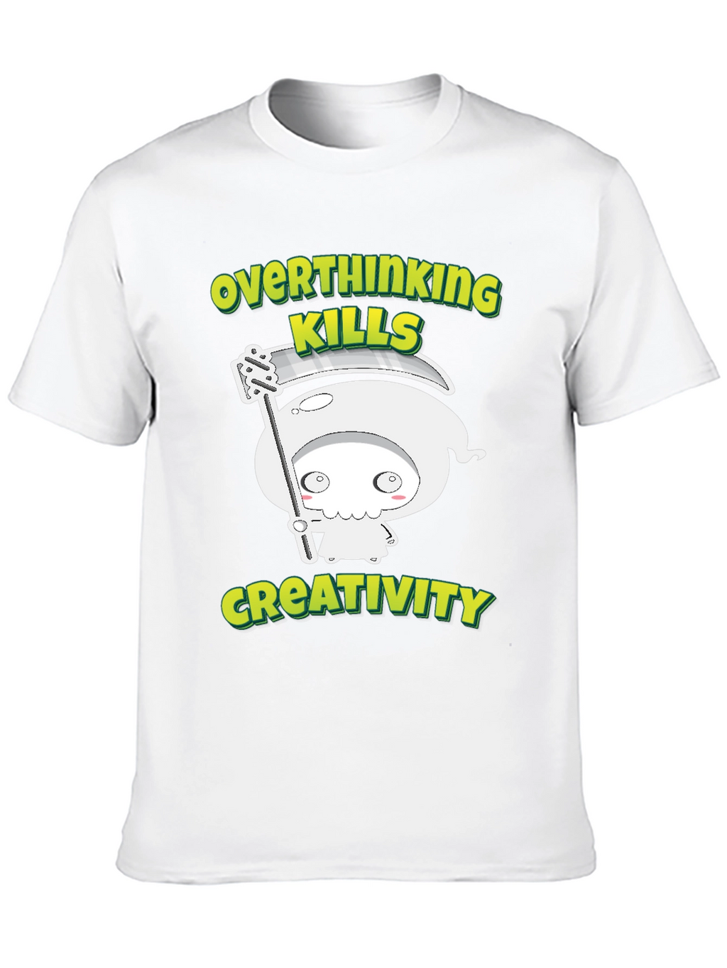 Overthinking Kills Creativity Graphic Tee