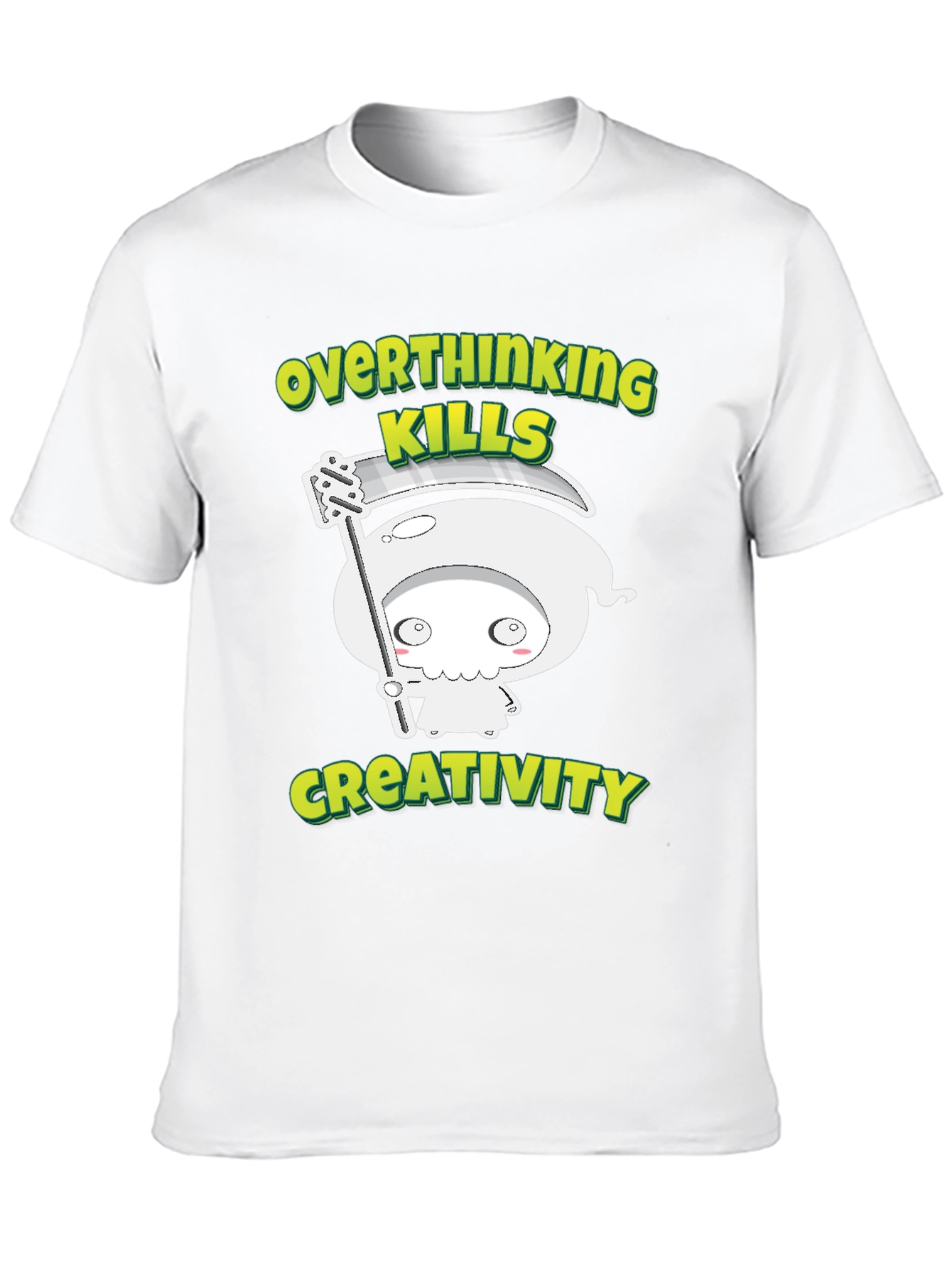 Overthinking Kills Creativity Graphic Tee