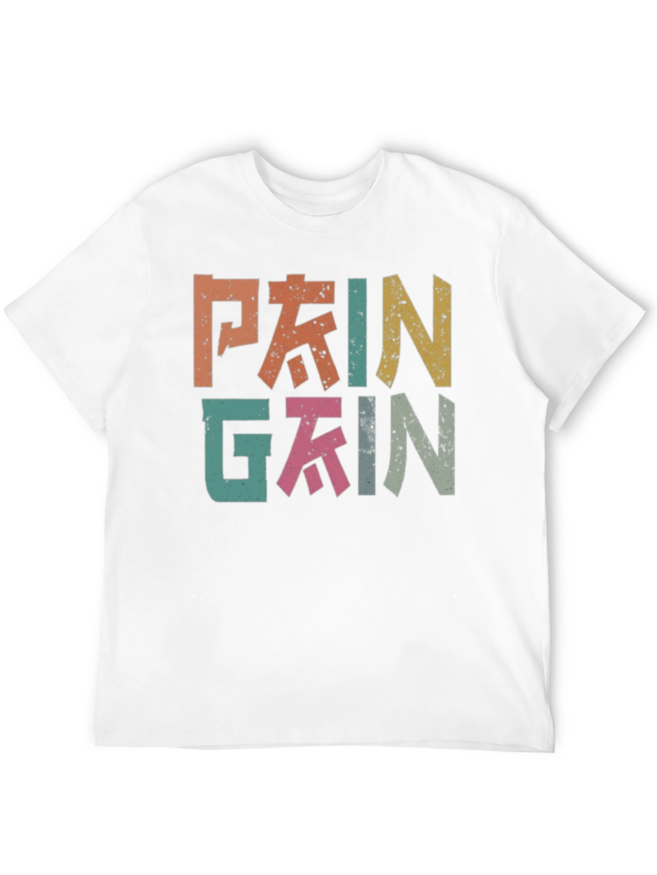 Pain Gain Retro Style T-Shirt