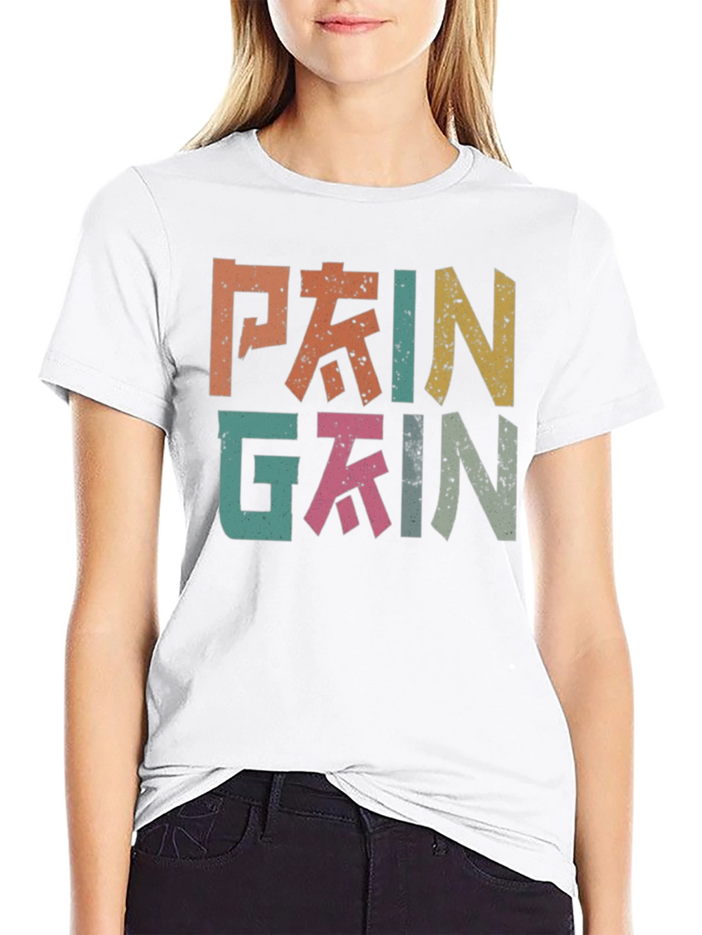 Pain Gain Retro Style T-Shirt