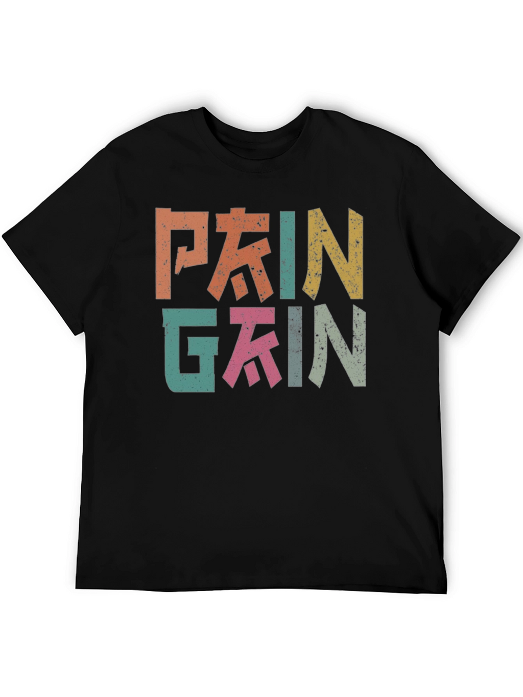 Pain Gain Retro Style T-Shirt