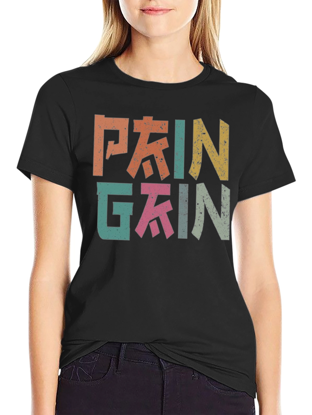 Pain Gain Retro Style T-Shirt