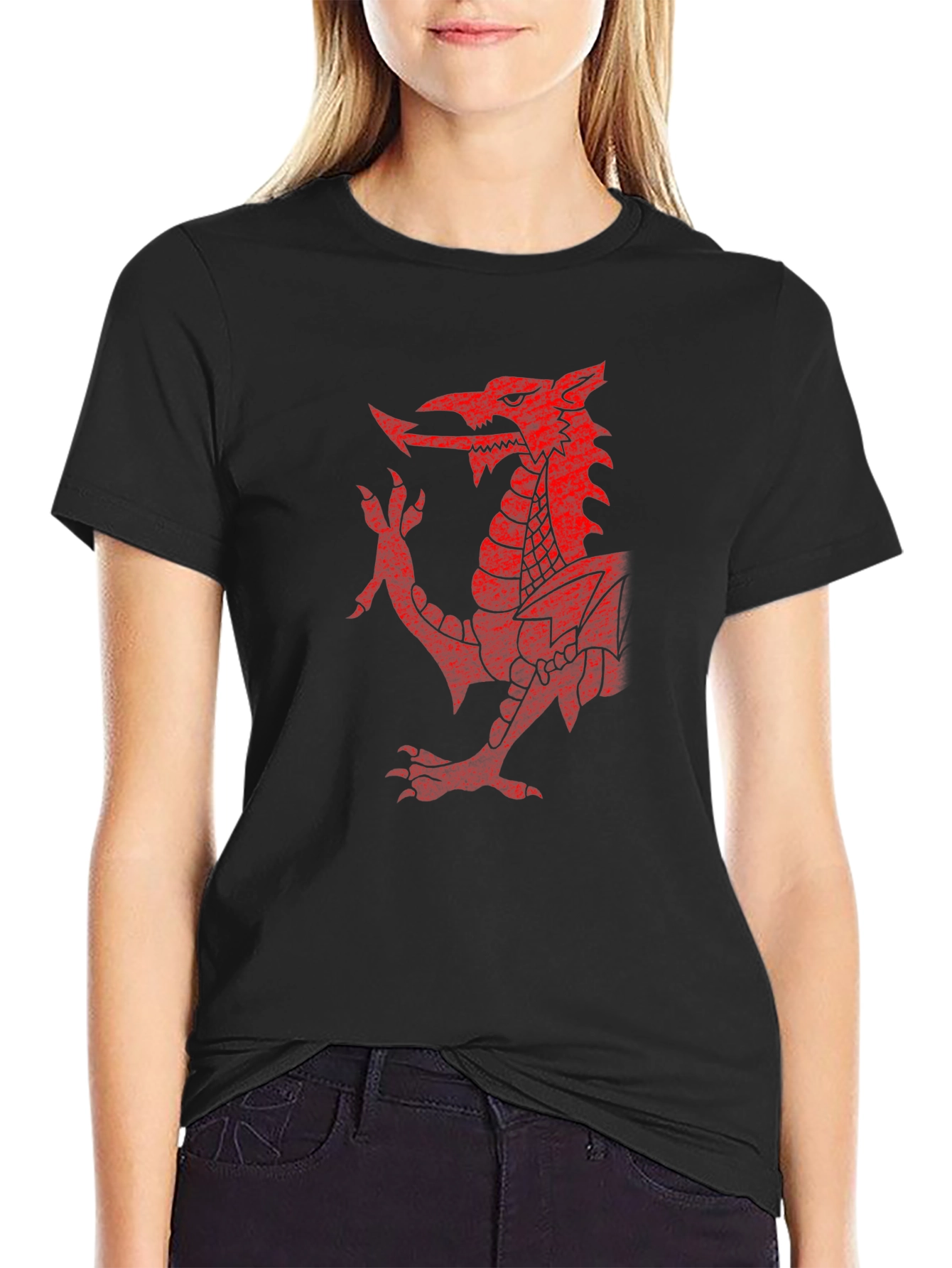 Welsh Dragon T-Shirt - Red Dragon of Wales