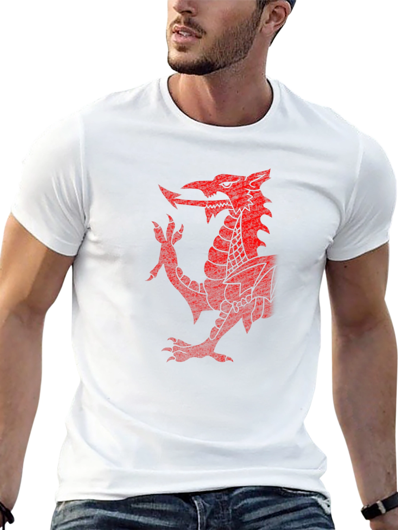 Welsh Dragon T-Shirt - Red Dragon of Wales