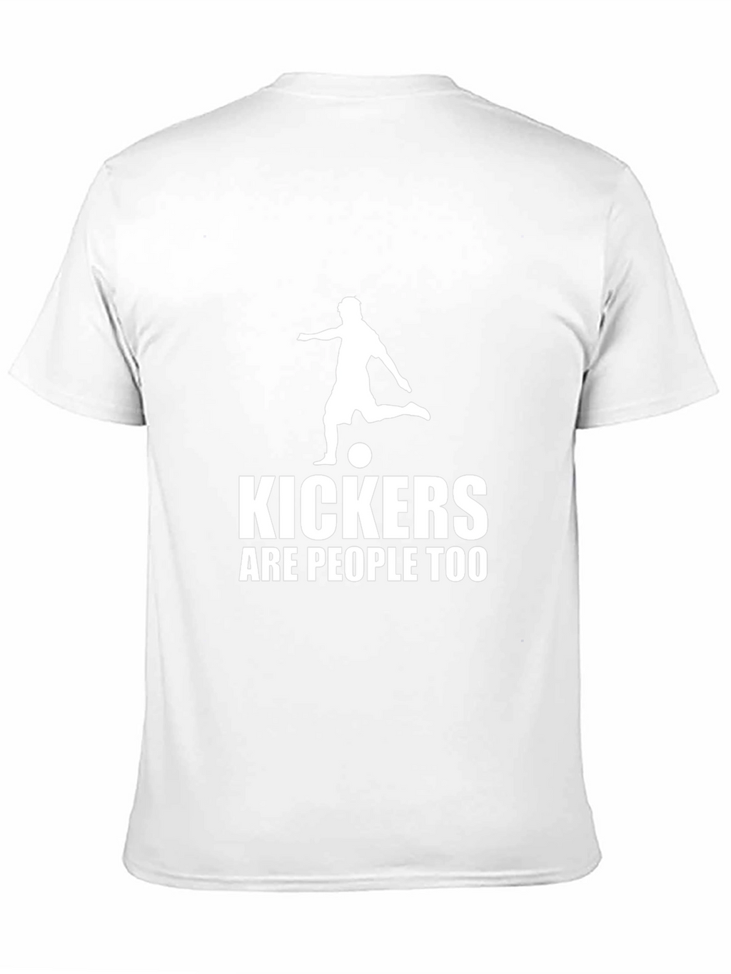 Kickers Are People Too Graphic T-Shirt - Black