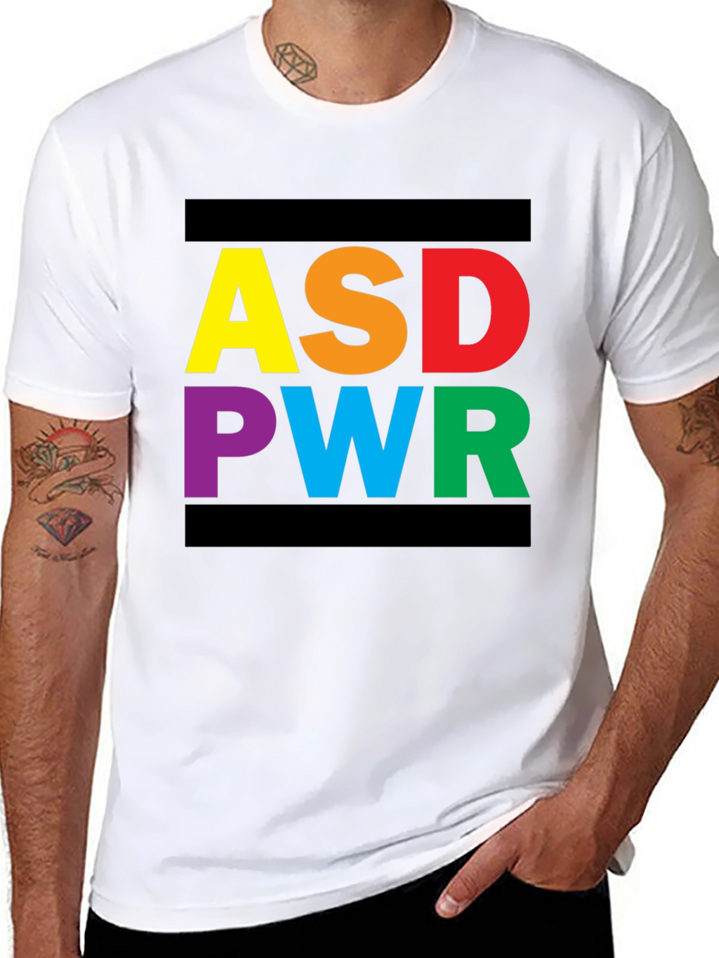 ASD PWR Graphic Tee - Autism Awareness