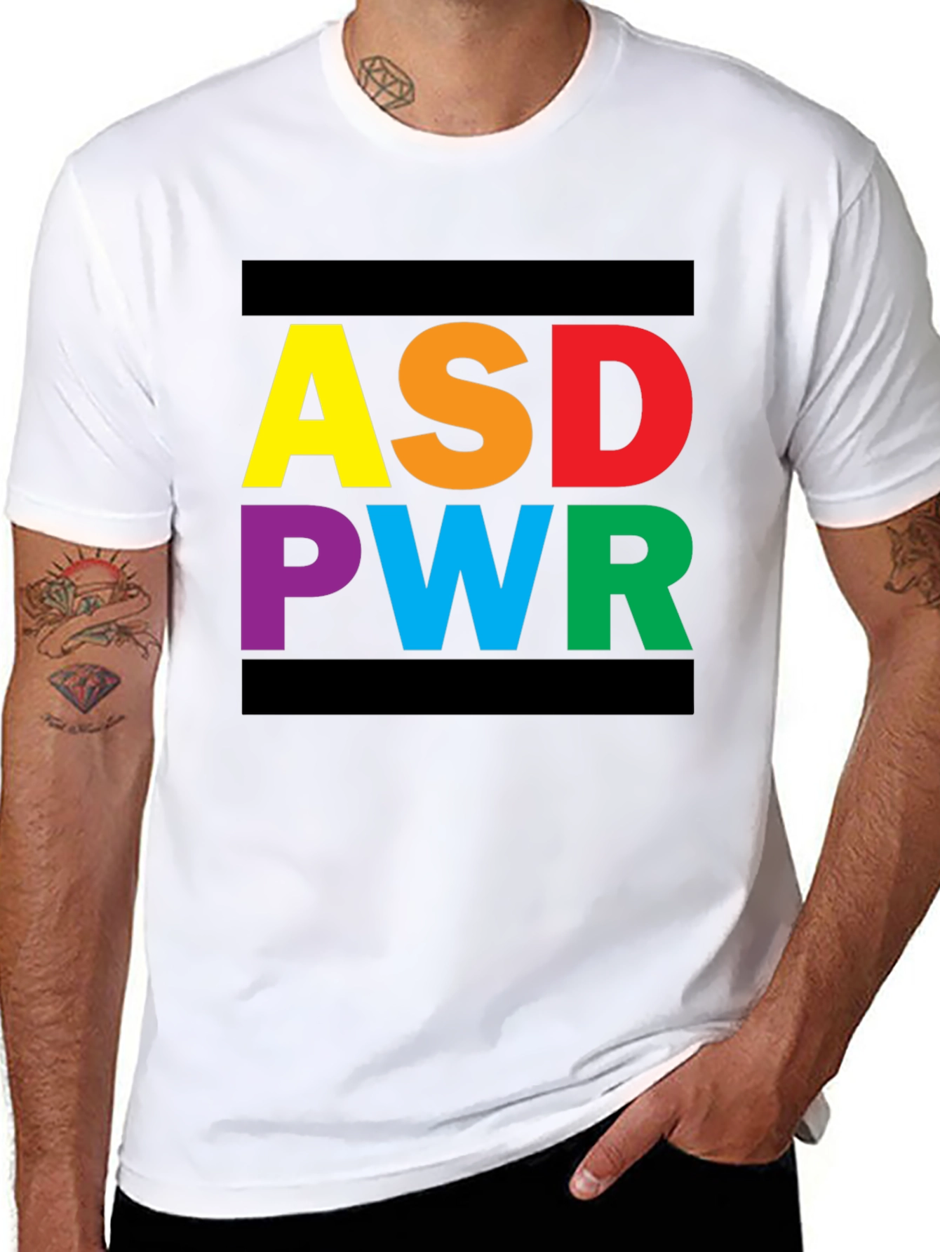 ASD PWR Graphic Tee - Autism Awareness