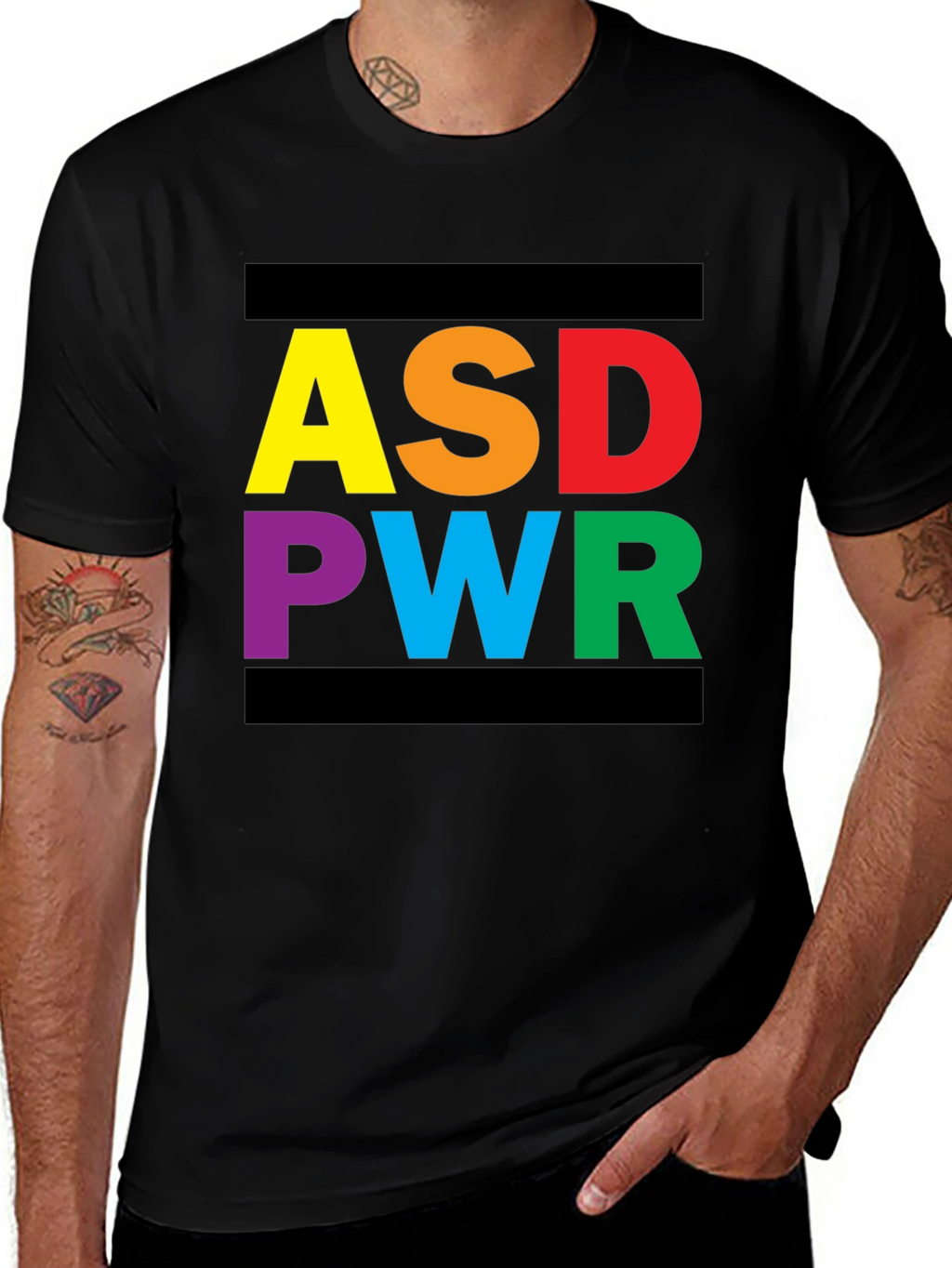 ASD PWR Graphic Tee - Autism Awareness