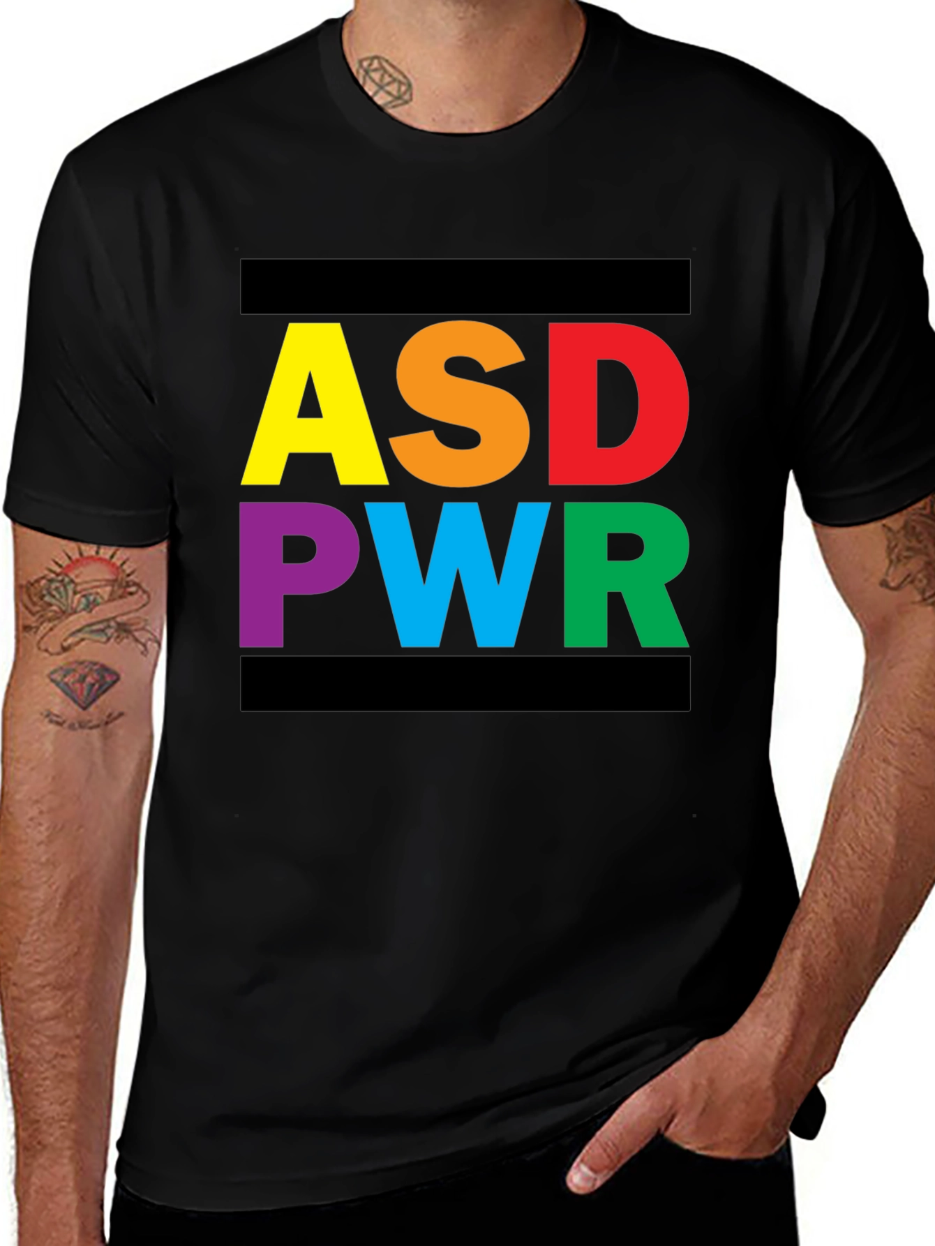 ASD PWR Graphic Tee - Autism Awareness